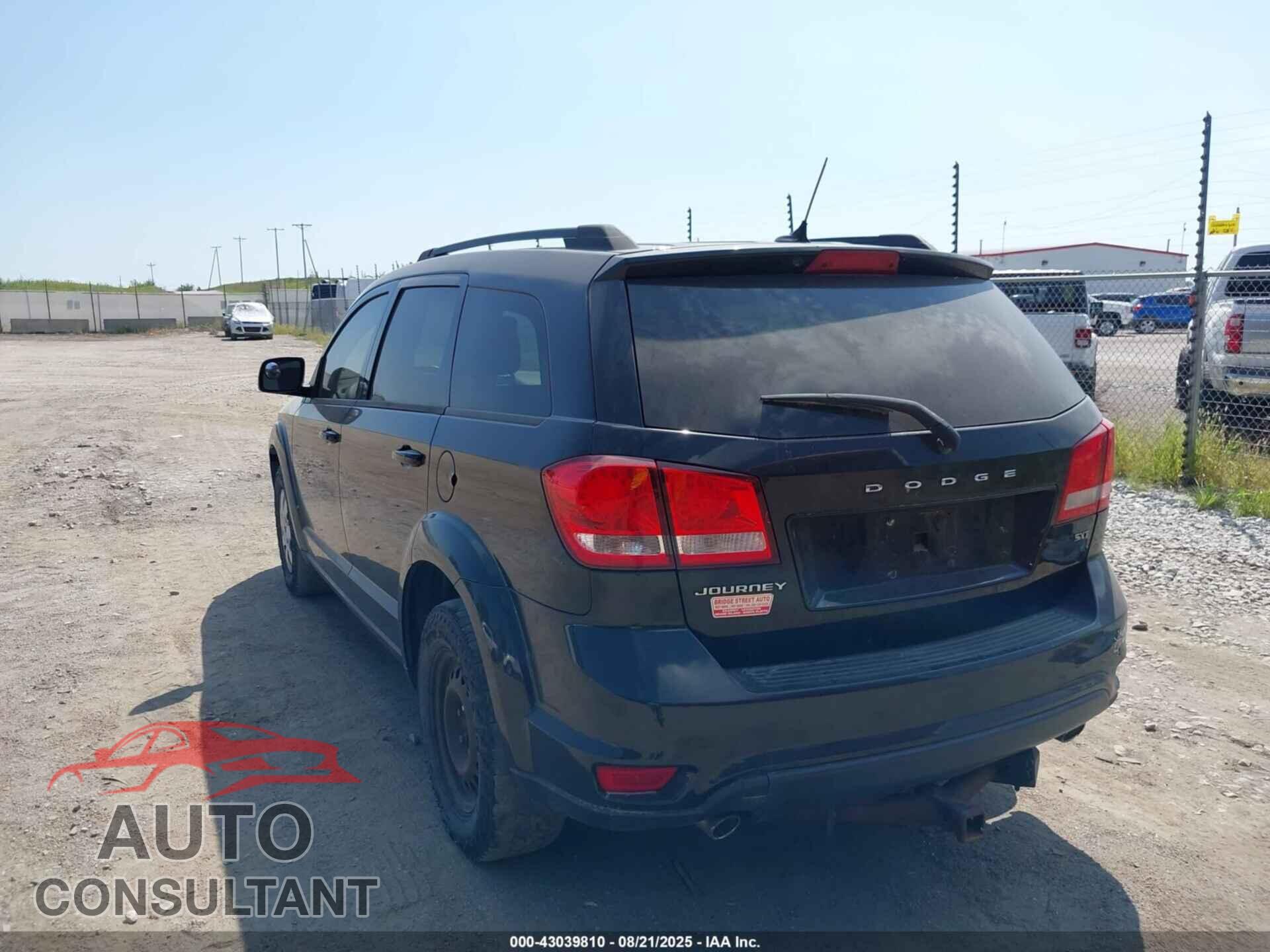 DODGE JOURNEY 2012 - 3C4PDCBG7CT224081