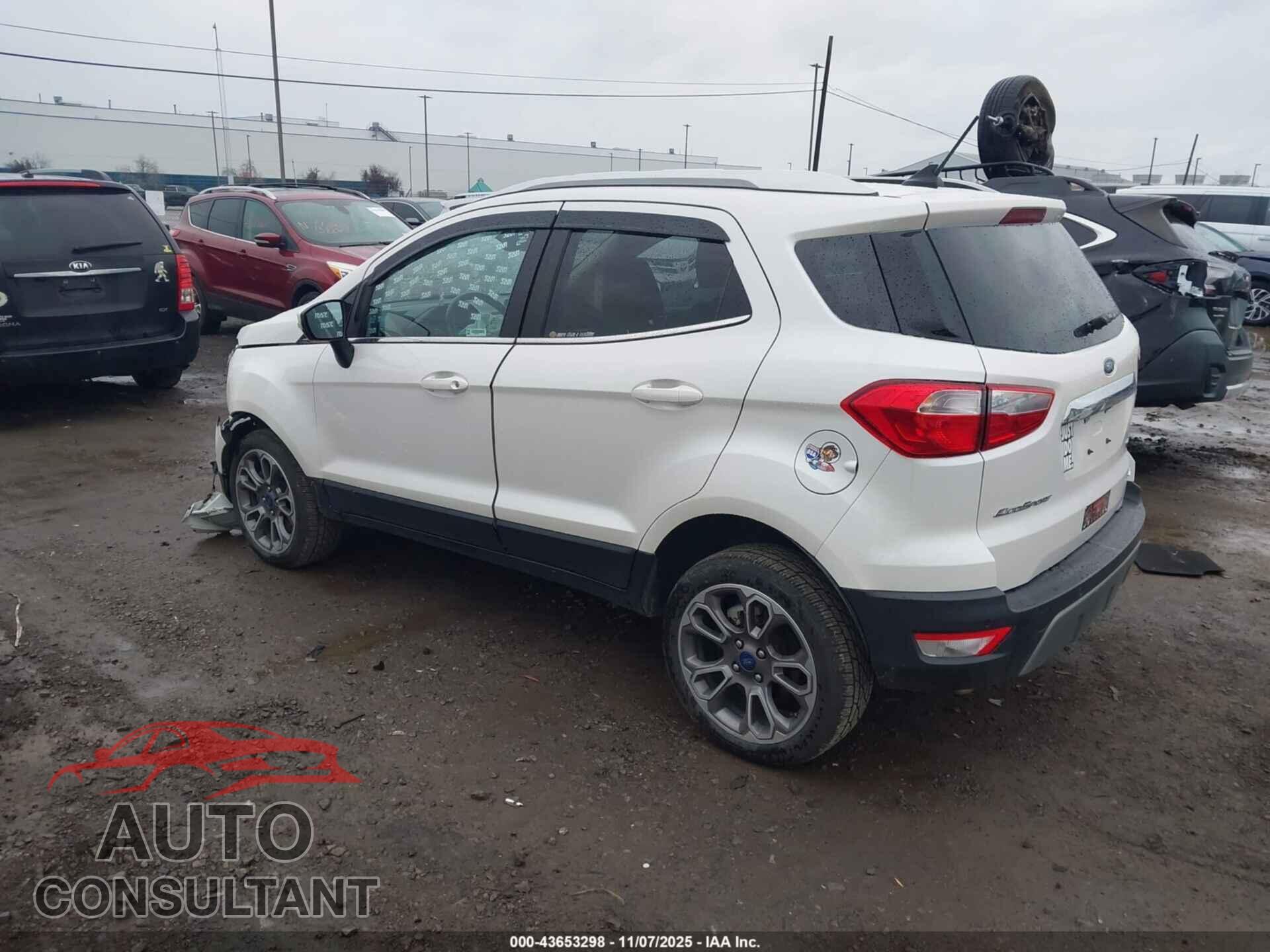 FORD ECOSPORT 2022 - MAJ6S3KL6NC475743