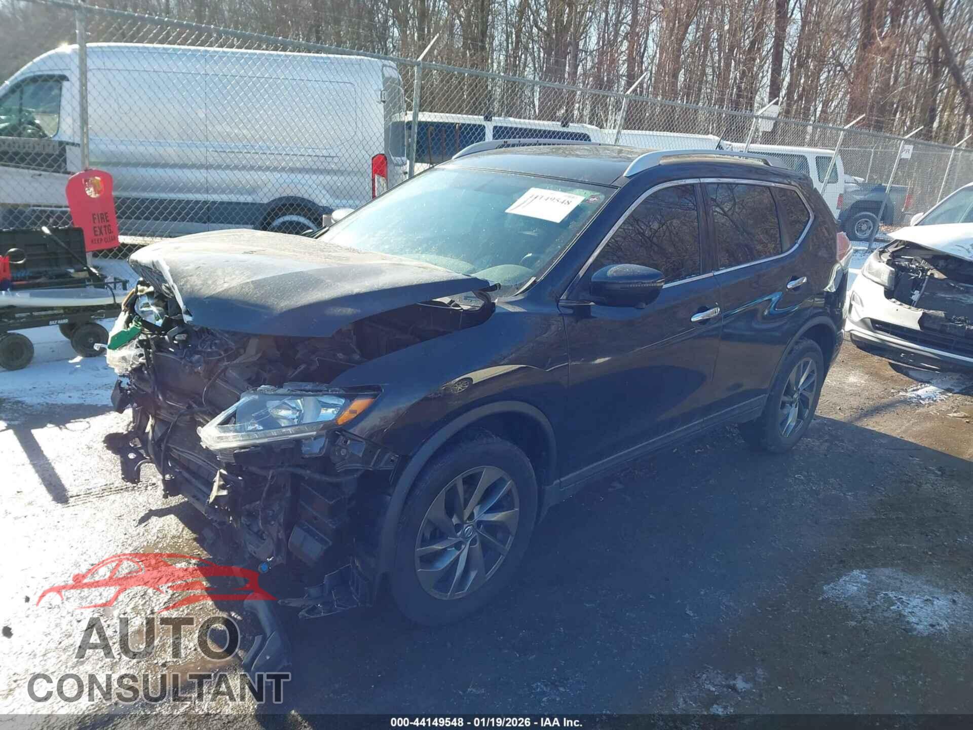 NISSAN ROGUE 2016 - KNMAT2MV4GP690009