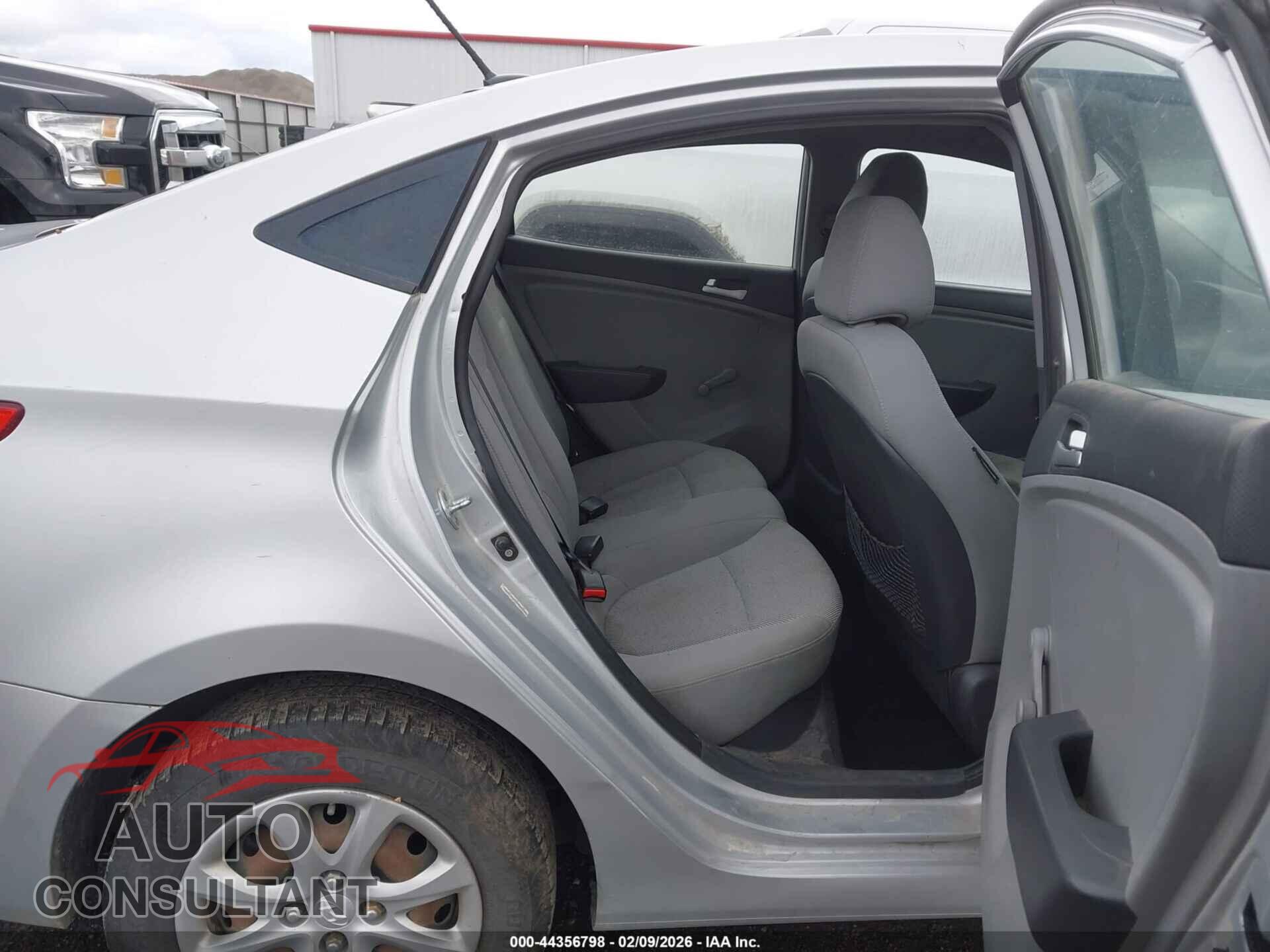 HYUNDAI ACCENT 2012 - KMHCT4AEXCU044683