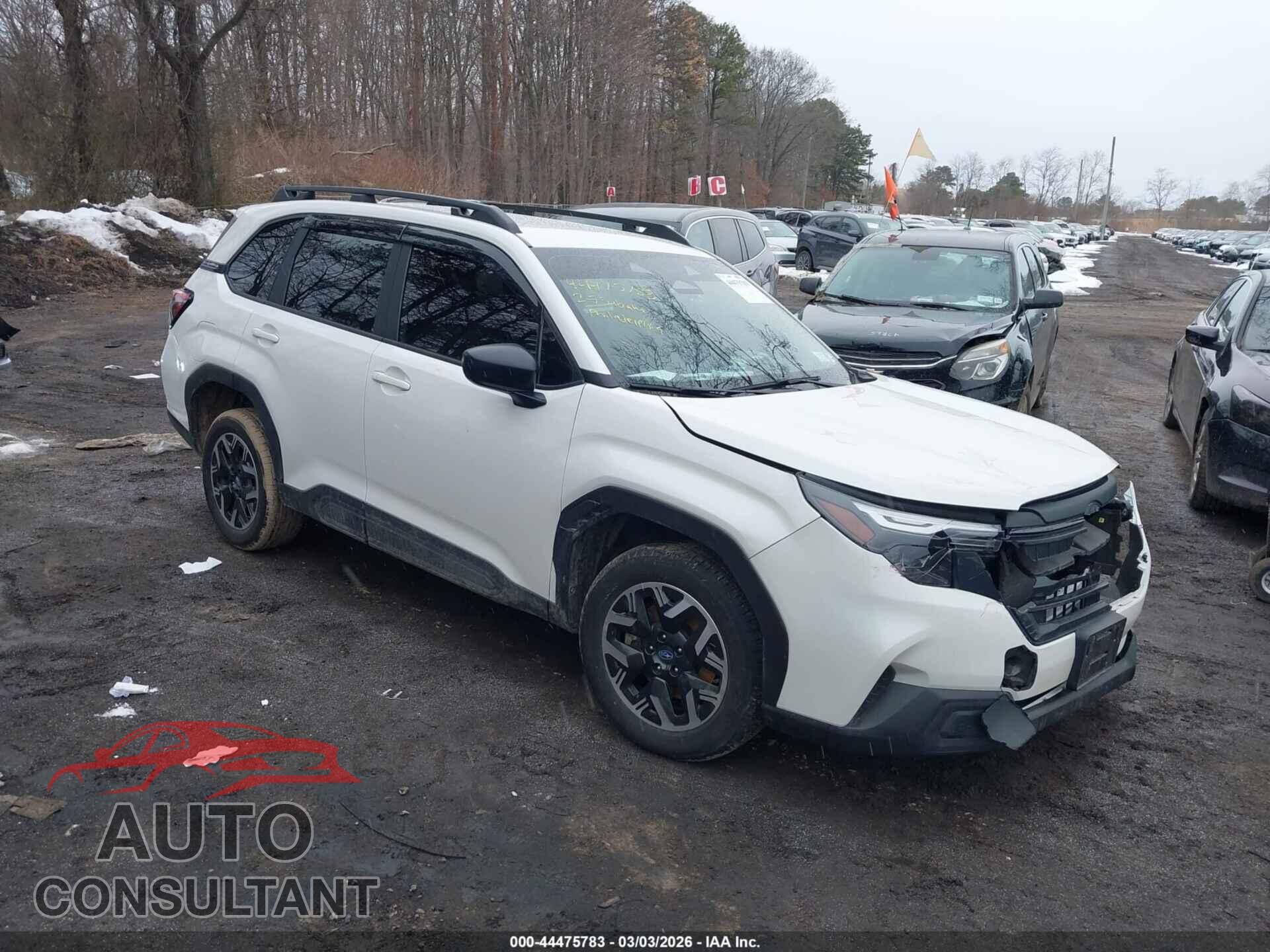 SUBARU FORESTER 2025 - JF2SLDAC9SH498317