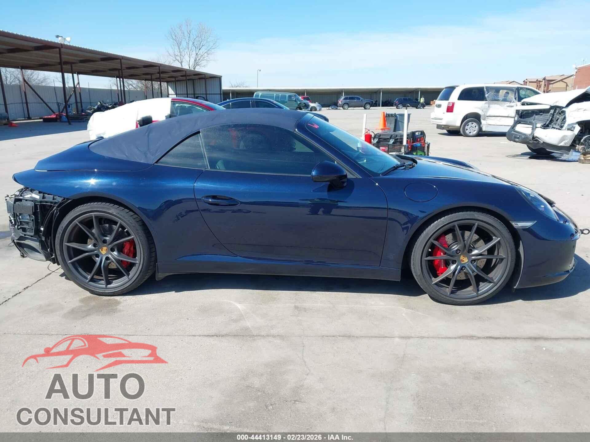 PORSCHE 911 2017 - WP0CB2A91HS154877