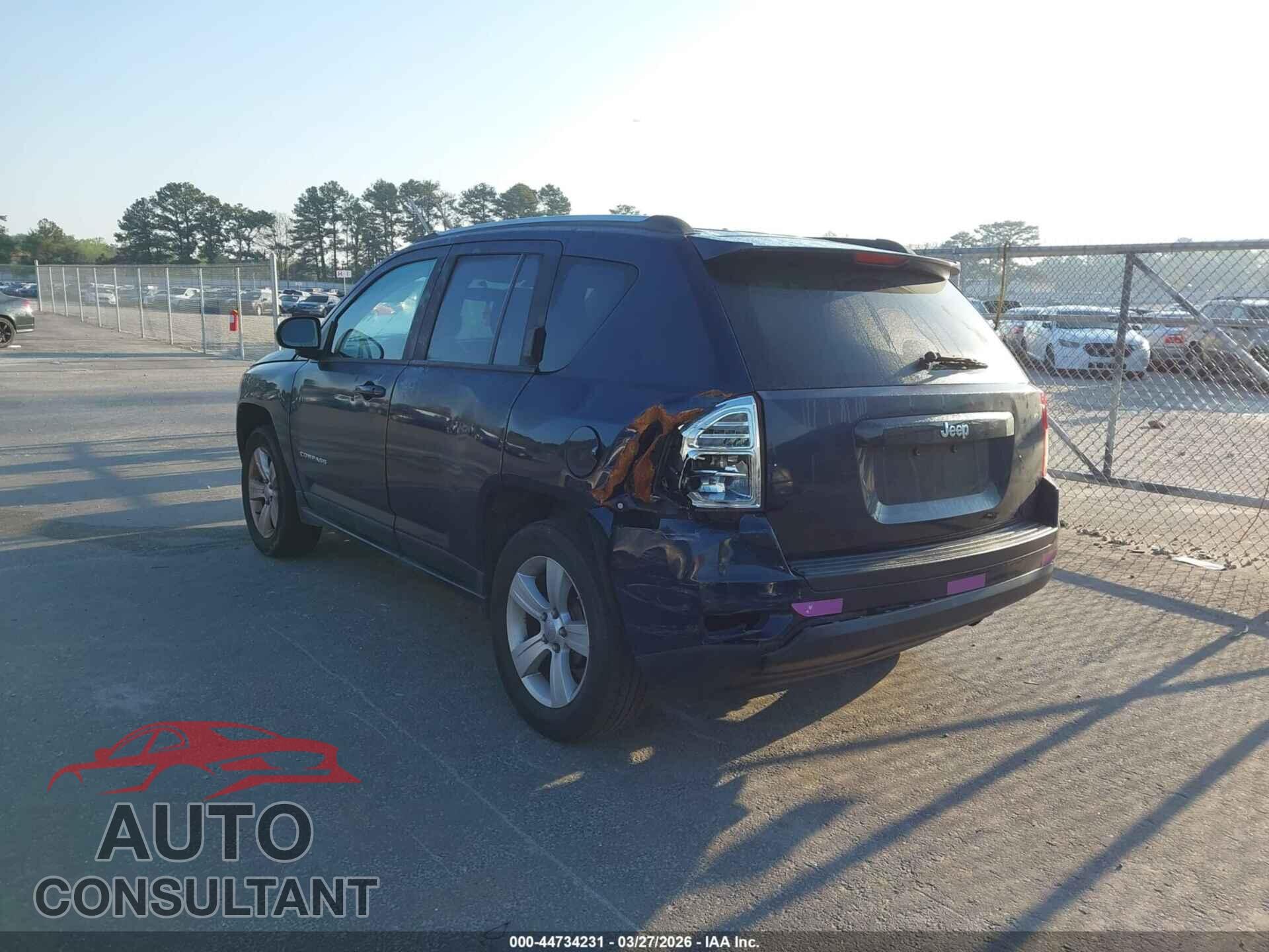JEEP COMPASS 2012 - 1C4NJCBB3CD620308