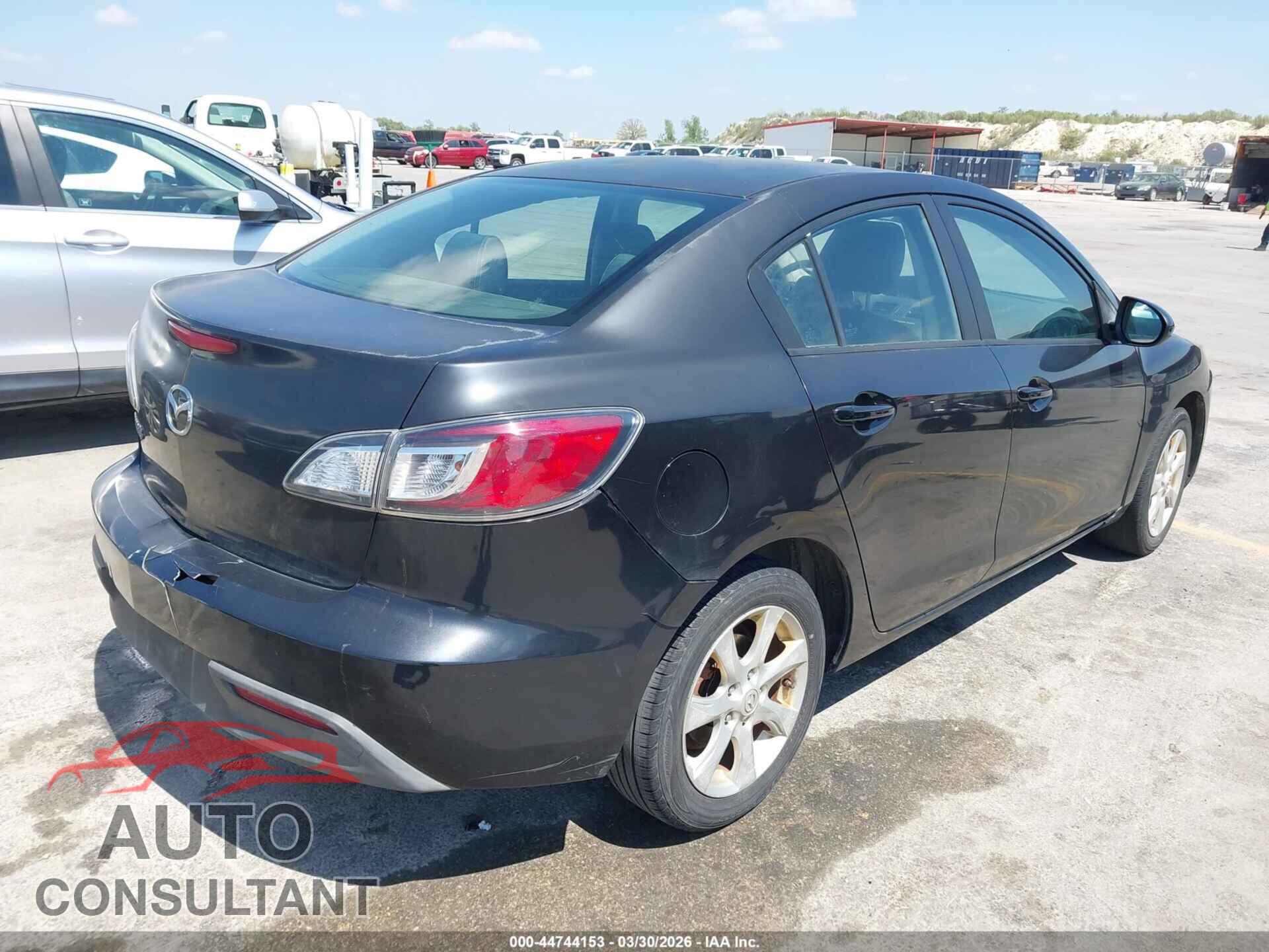 MAZDA MAZDA3 2010 - JM1BL1SFXA1337617