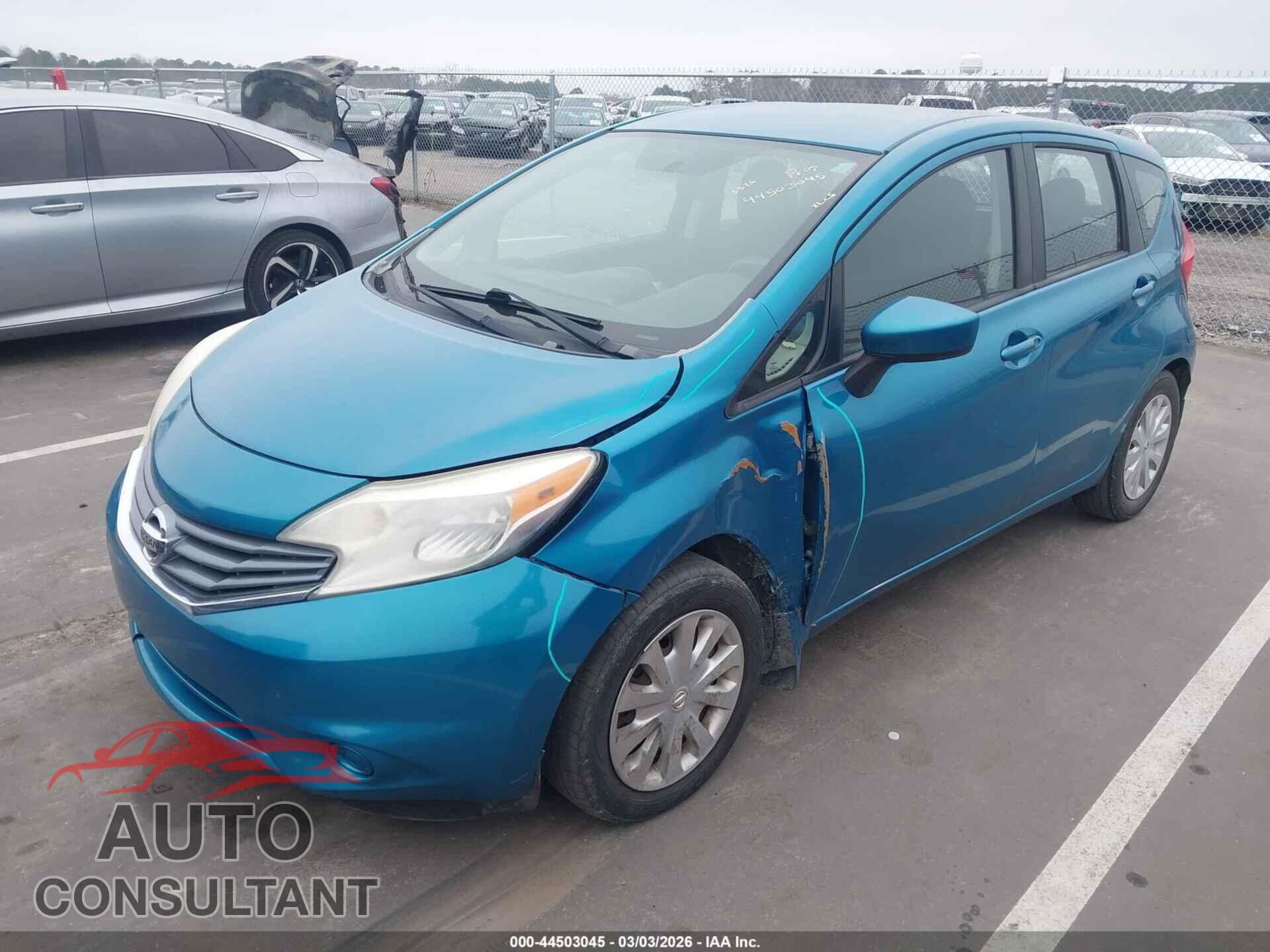 NISSAN VERSA NOTE 2016 - 3N1CE2CPXGL370424