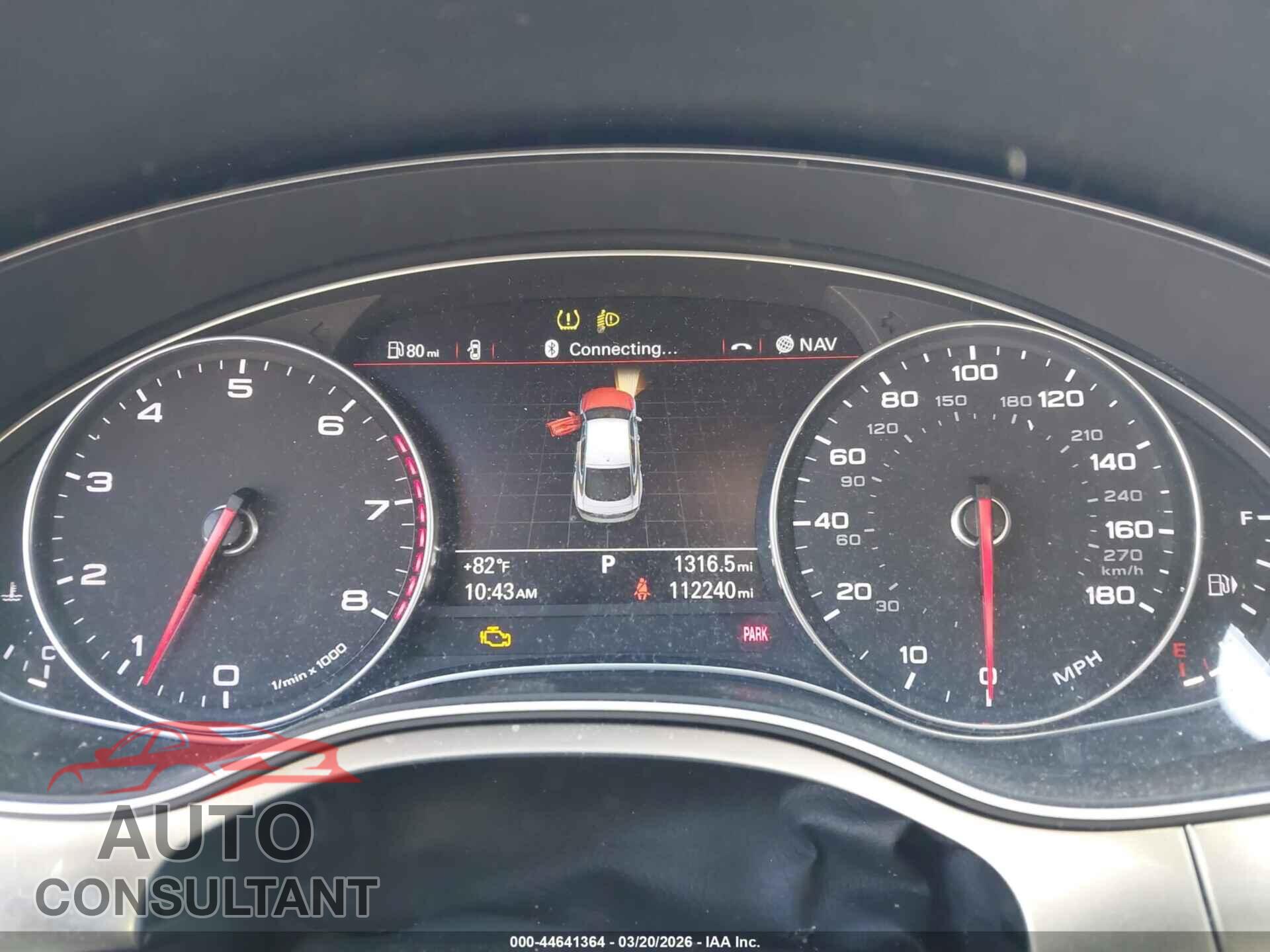 AUDI A7 2013 - WAU2GAFC6DN112304
