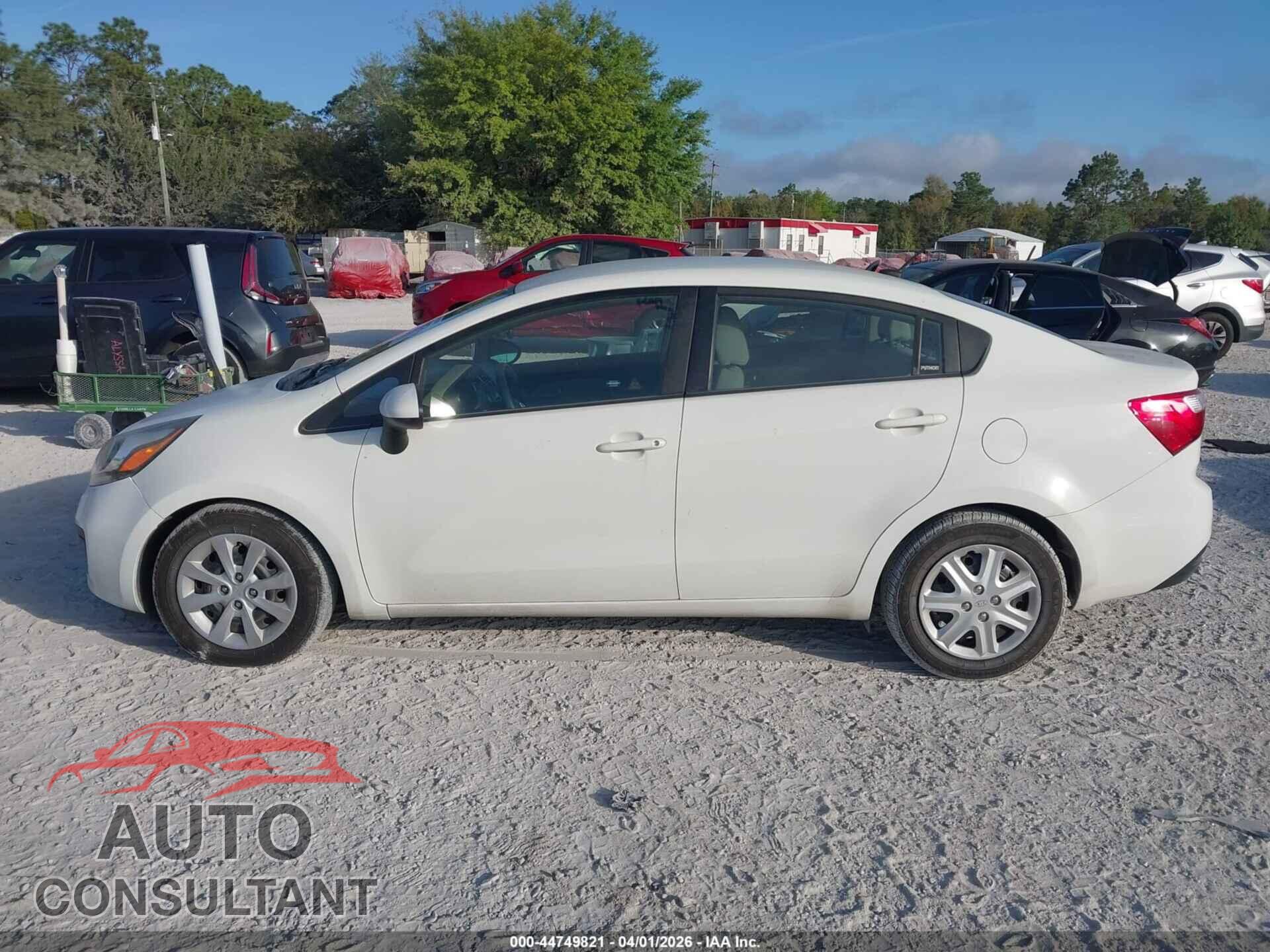 KIA RIO 2014 - KNADM4A38E6361662