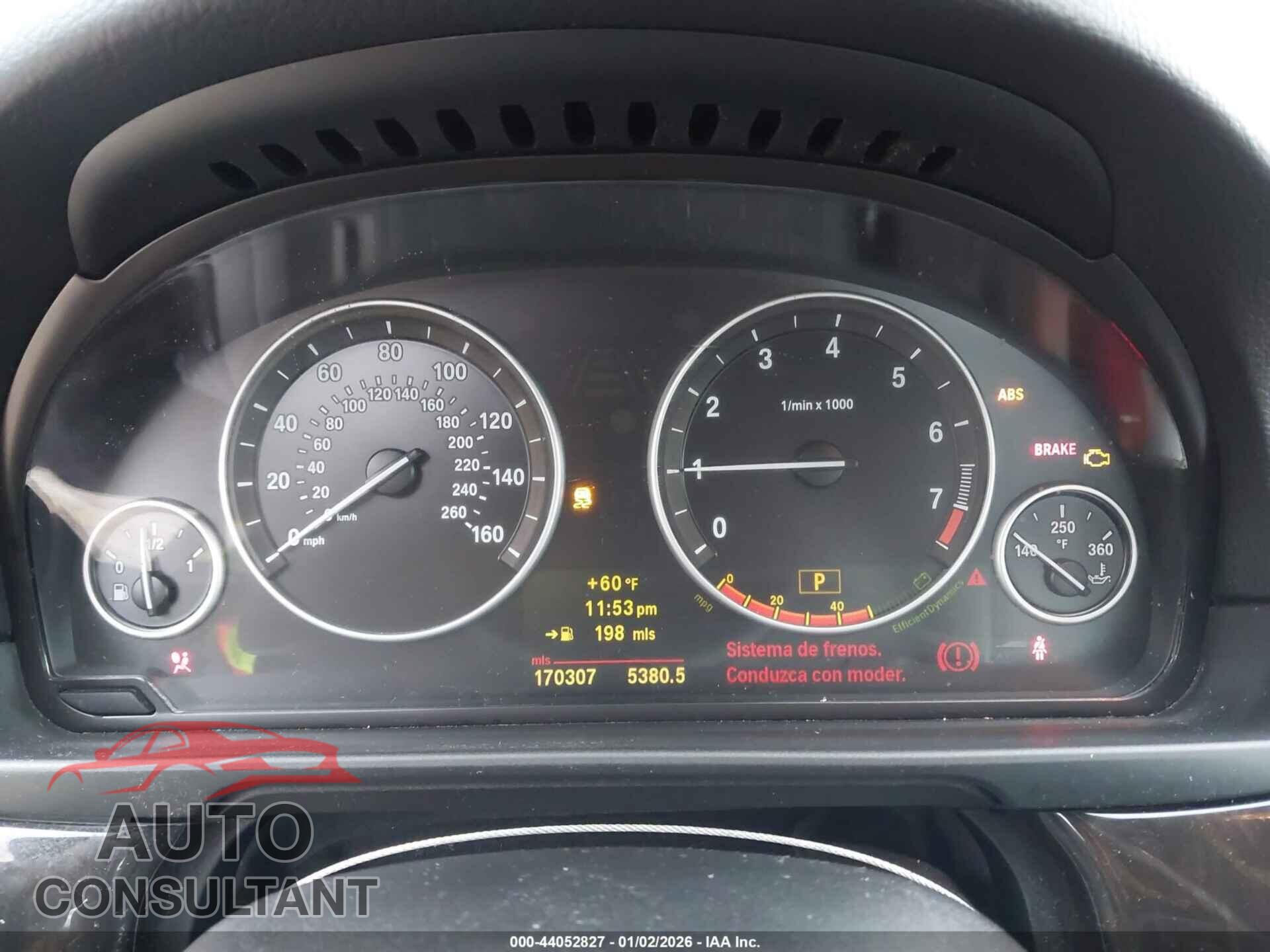 BMW 528I 2011 - WBAFR1C56BC742298