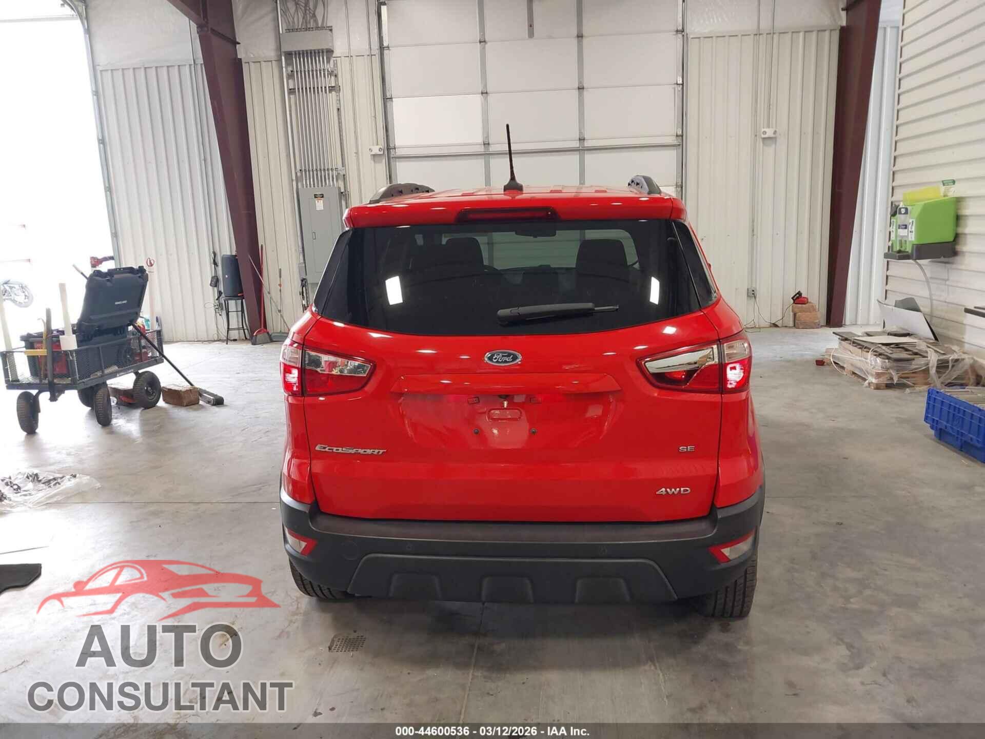 FORD ECOSPORT 2020 - MAJ6S3GL4LC334286