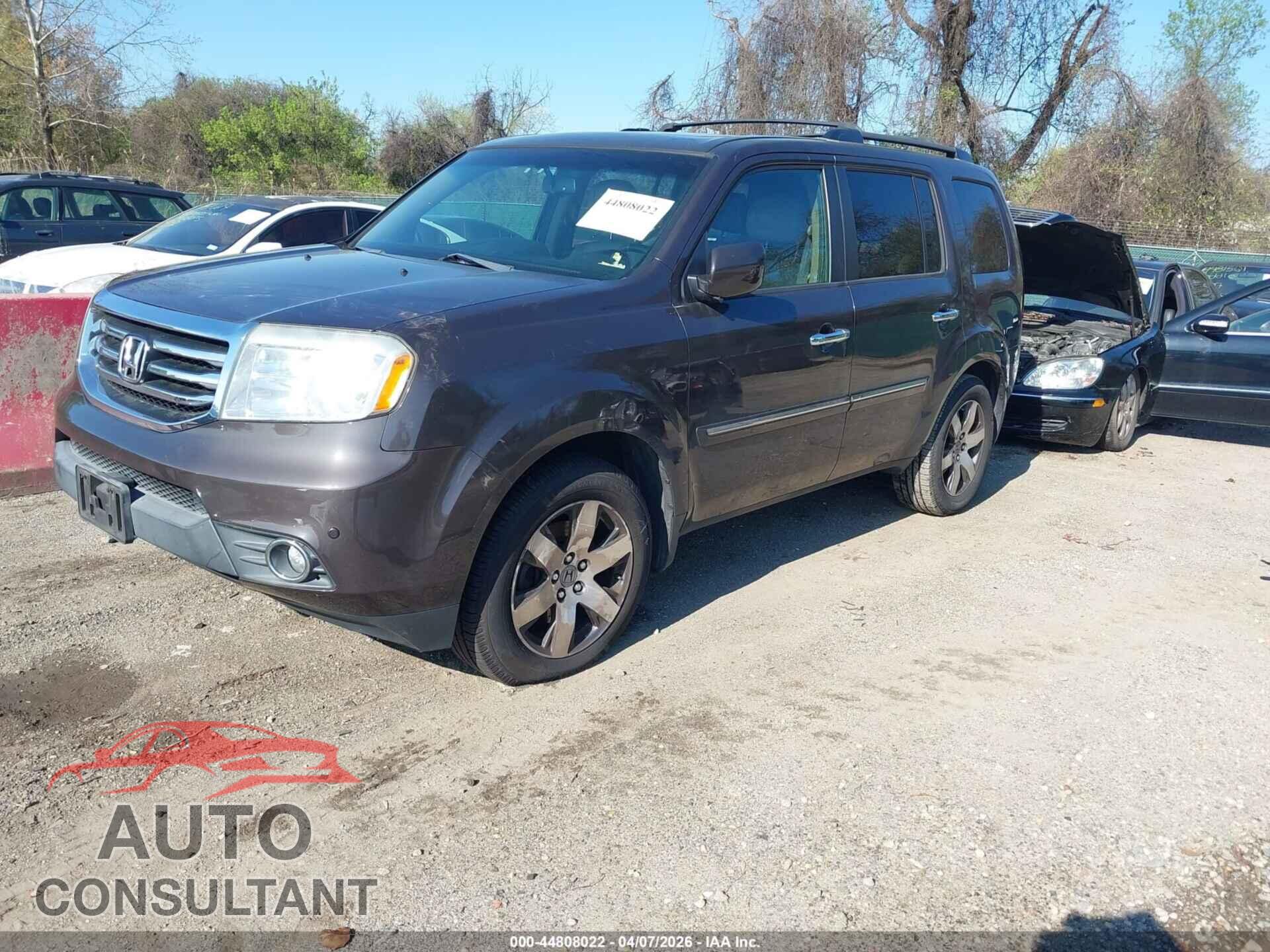 HONDA PILOT 2012 - 5FNYF4H94CB069985