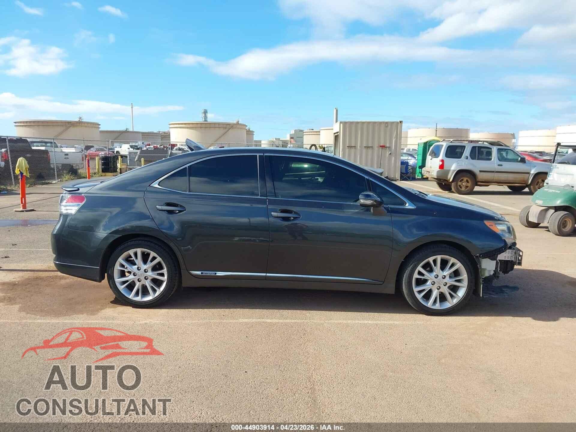 LEXUS HS 250H 2010 - JTHBB1BA3A2018463