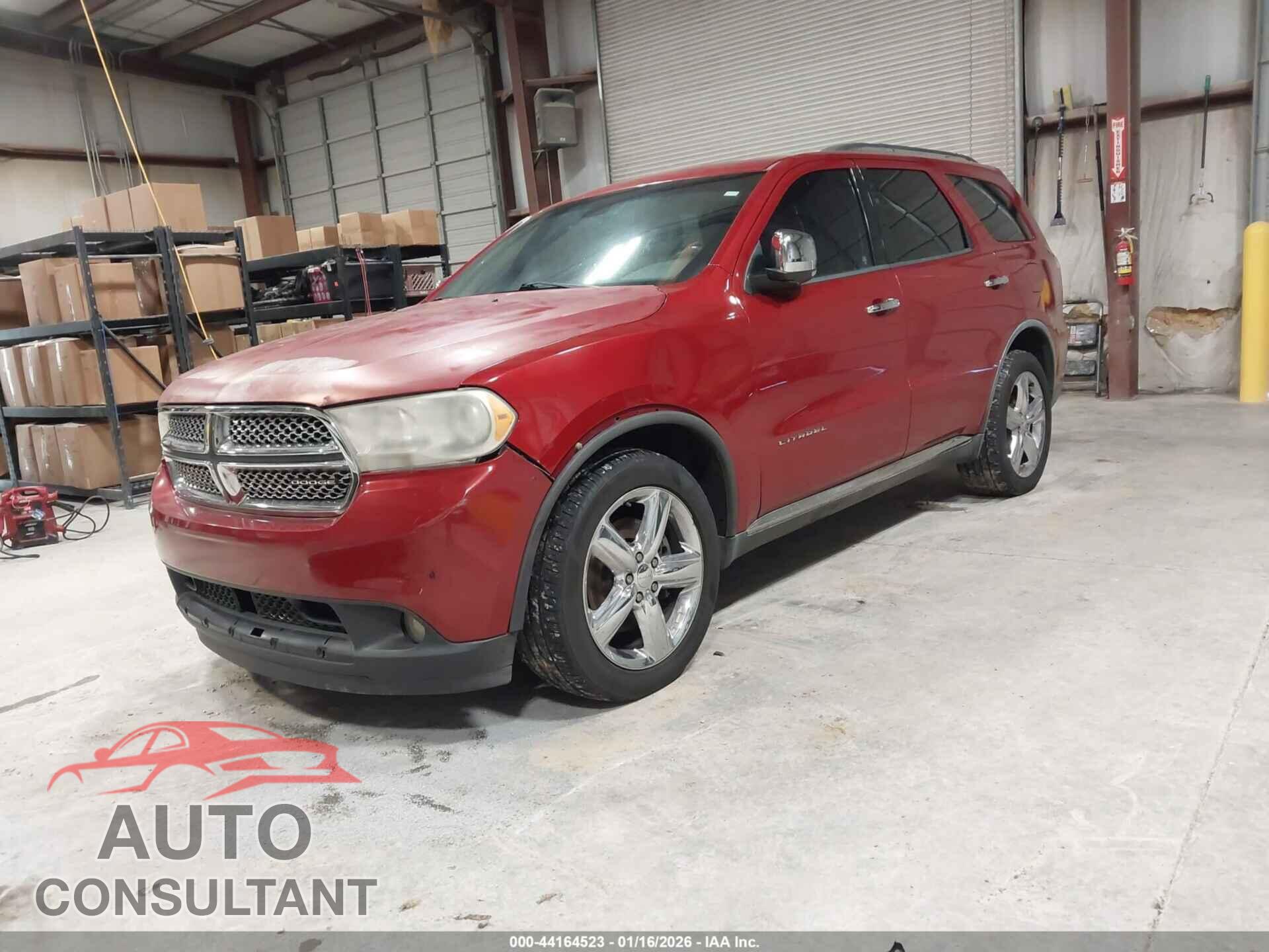 DODGE DURANGO 2011 - 1D4SD5GTXBC592456