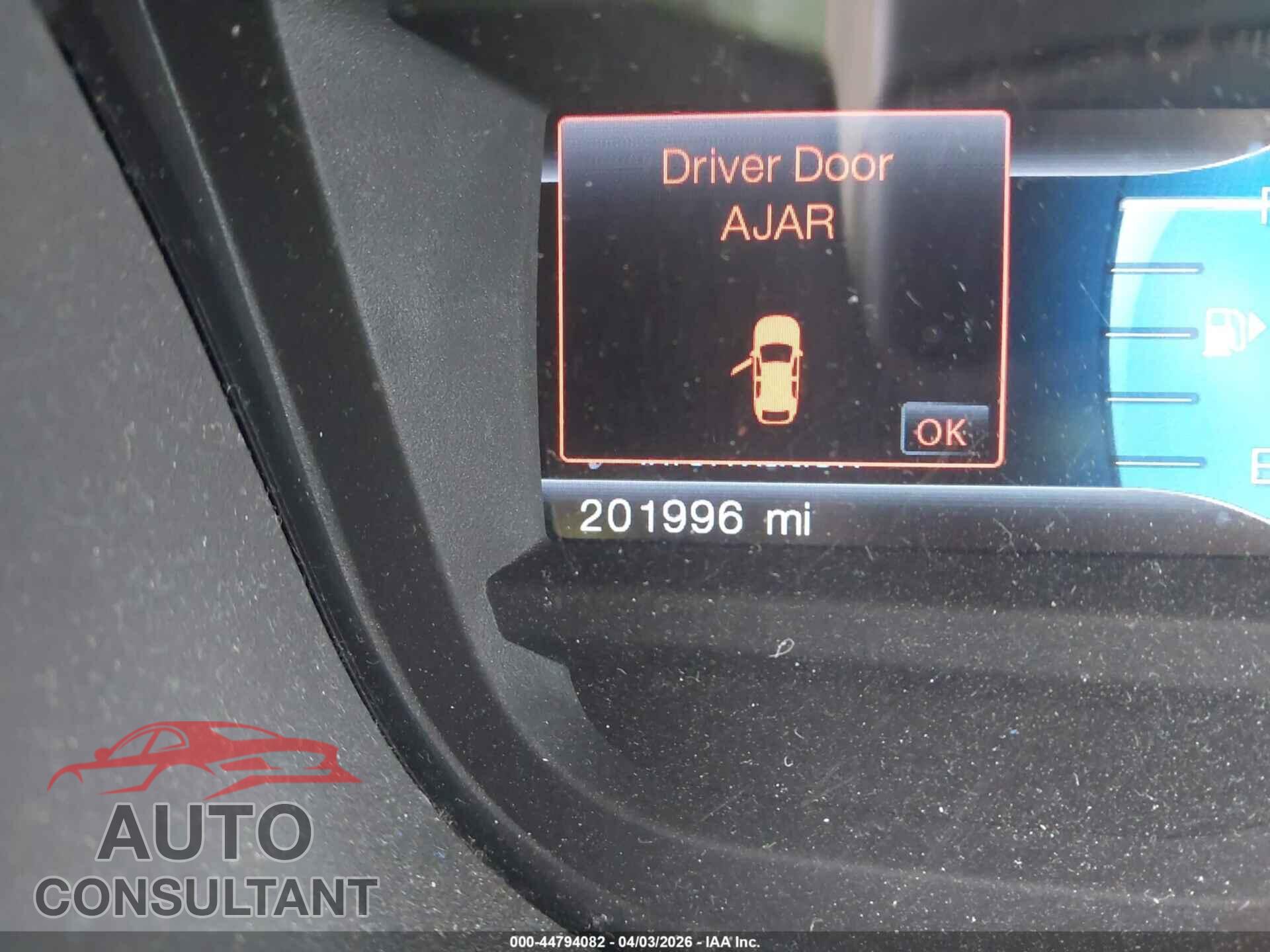 FORD EXPLORER 2012 - 1FMHK7D8XCGA24206