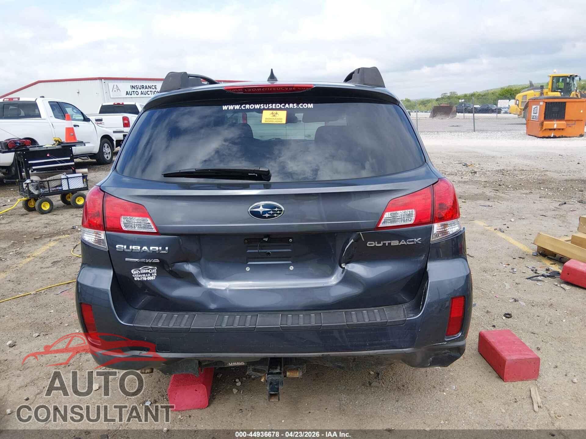 SUBARU OUTBACK 2014 - 4S4BRCCC4E3262496