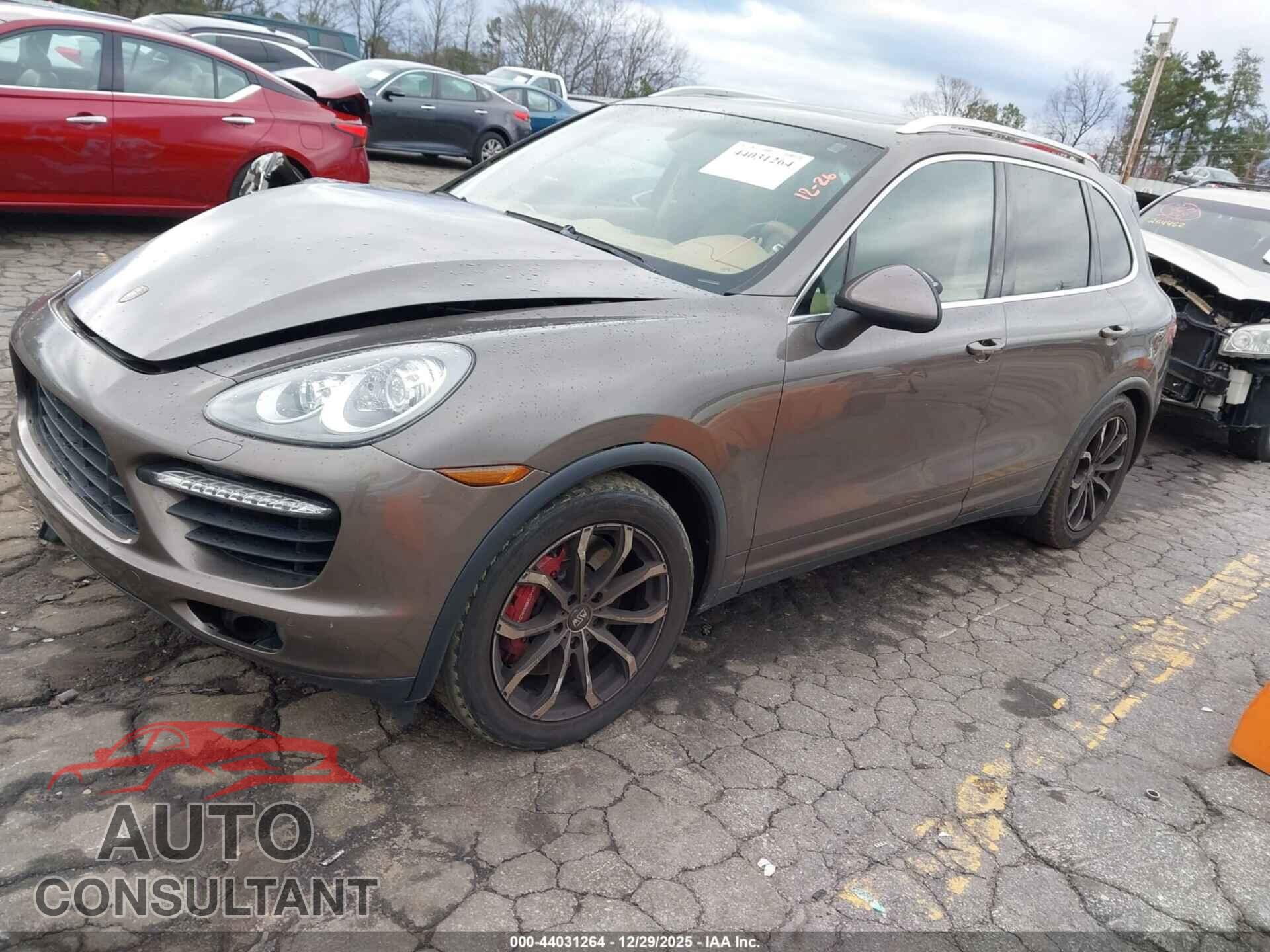 PORSCHE CAYENNE 2013 - WP1AC2A21DLA90690