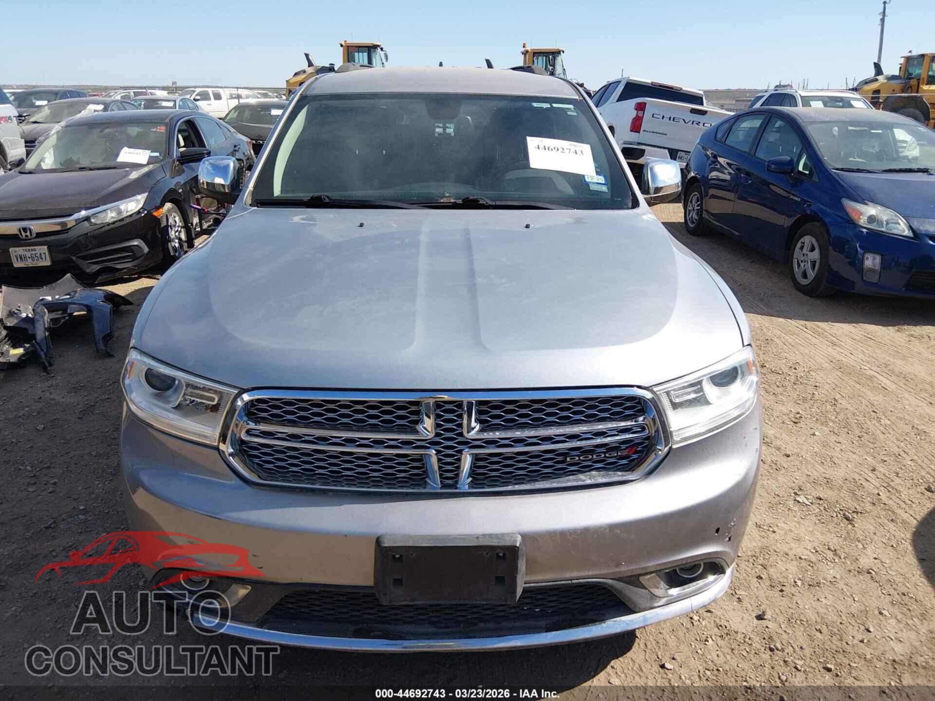 DODGE DURANGO 2015 - 1C4RDHAG1FC801081
