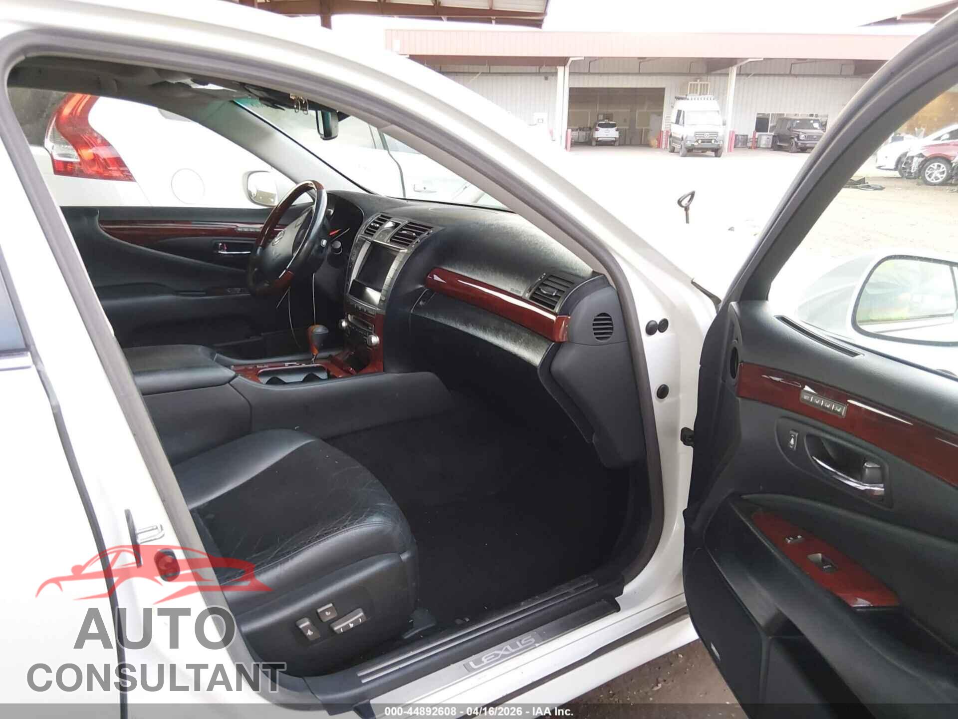 LEXUS LS 460 2010 - JTHBL5EF7A5094018
