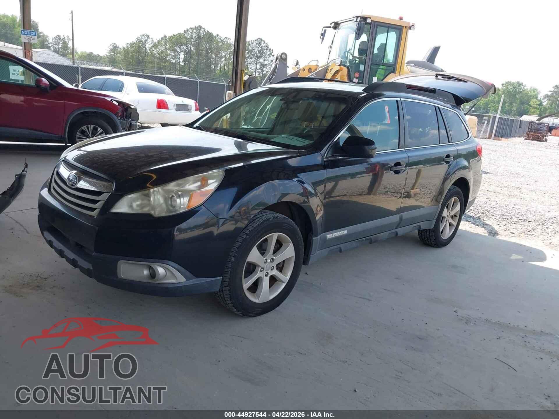 SUBARU OUTBACK 2010 - 4S4BRDFCXA2321360