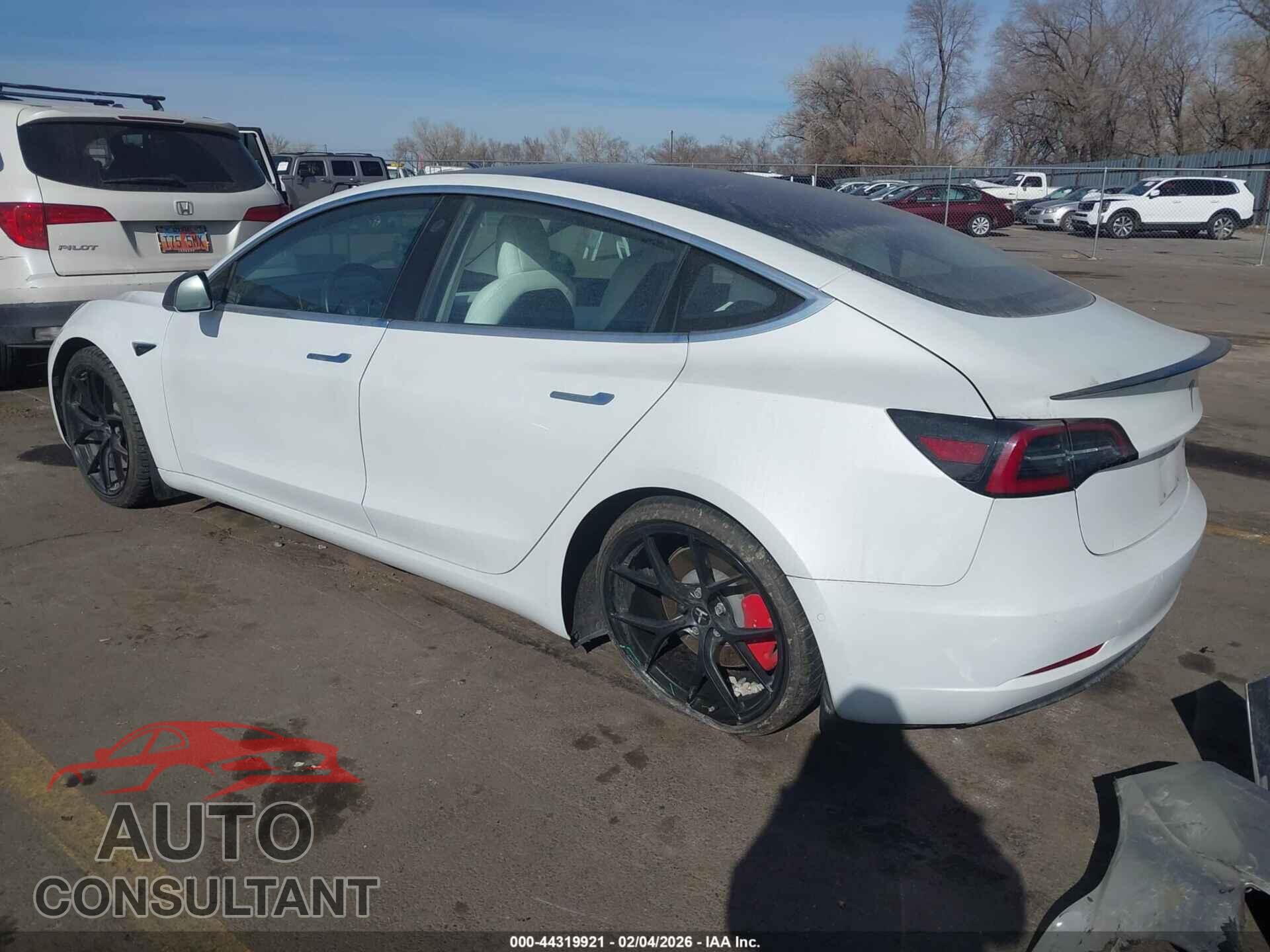 TESLA MODEL 3 2018 - 5YJ3E1EBXJF081607