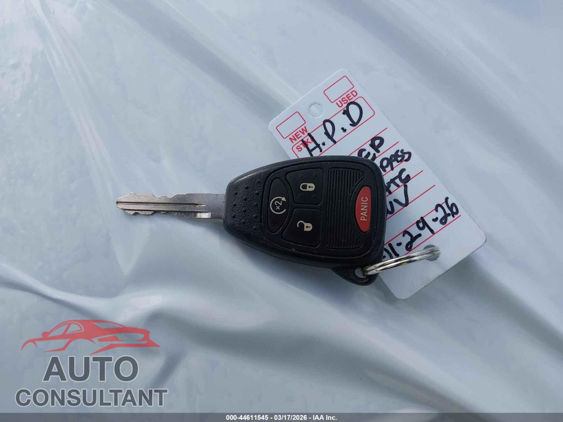 JEEP COMPASS 2011 - 1J4NT1FA5BD203619