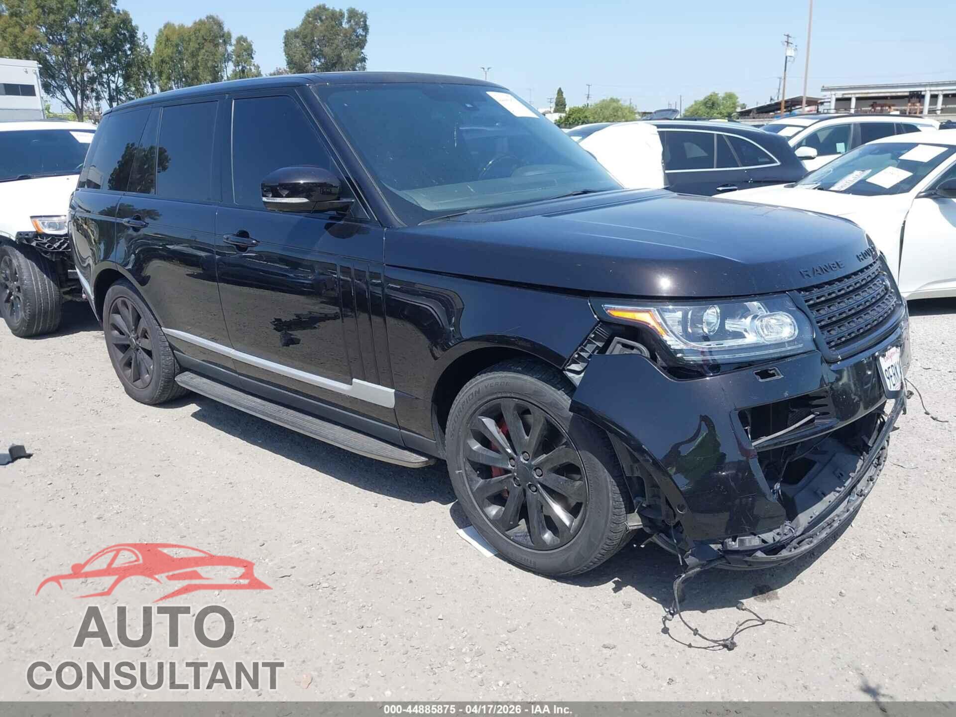 LAND ROVER RANGE ROVER 2014 - SALGS2EF6EA150836