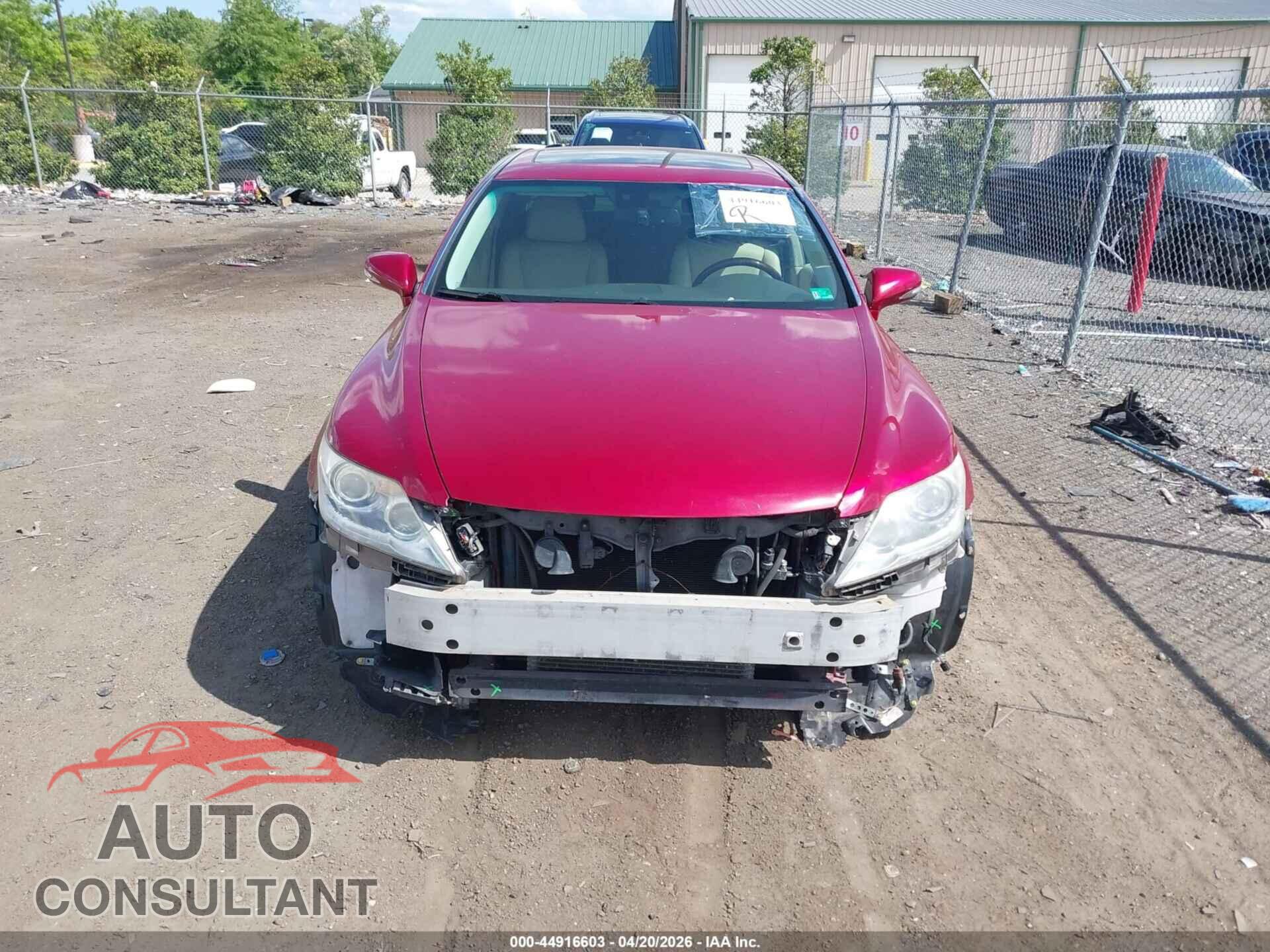 LEXUS LS 460 2011 - JTHGL5EF2B5043324