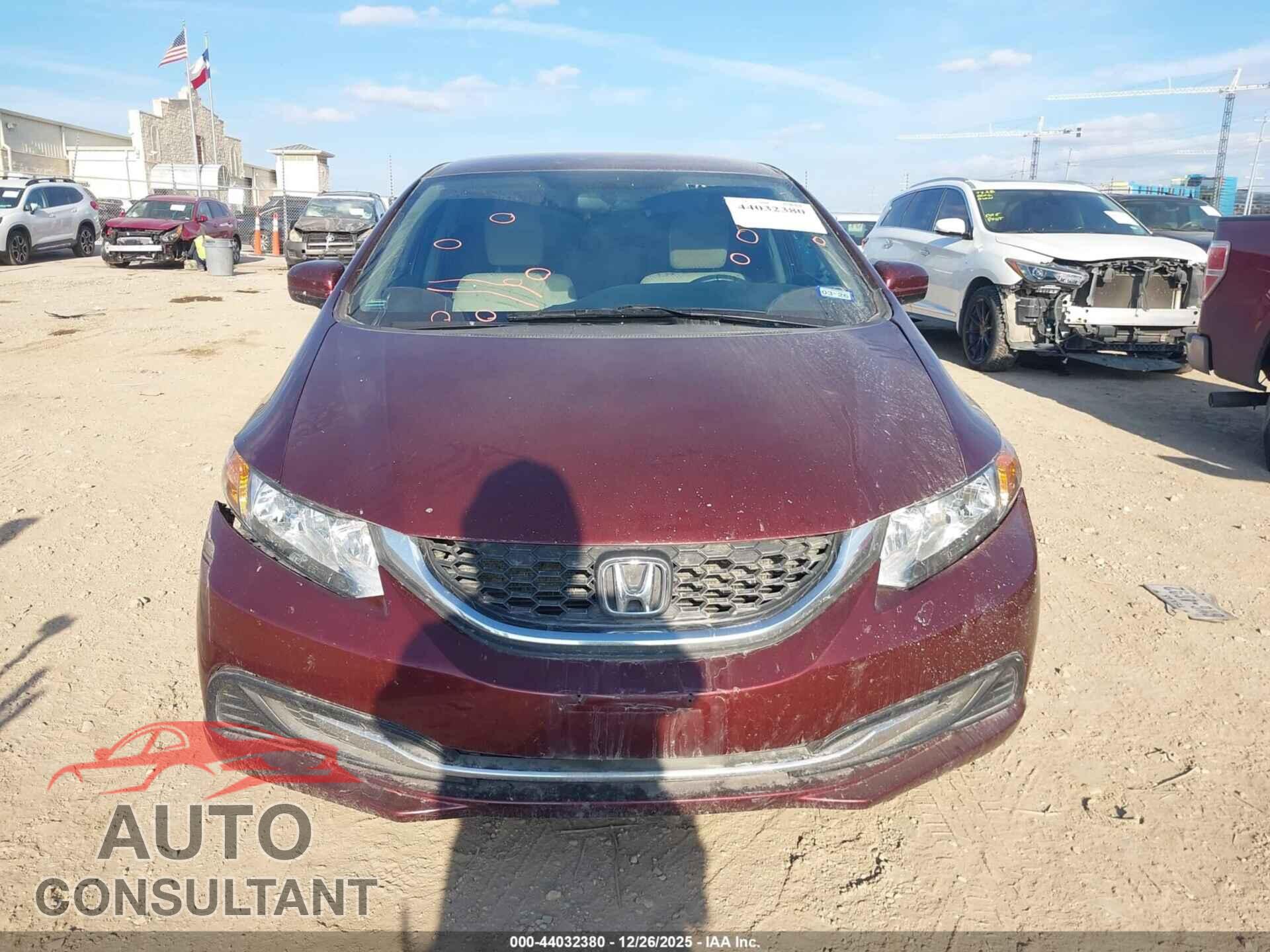 HONDA CIVIC 2014 - 19XFB2F5XEE009712