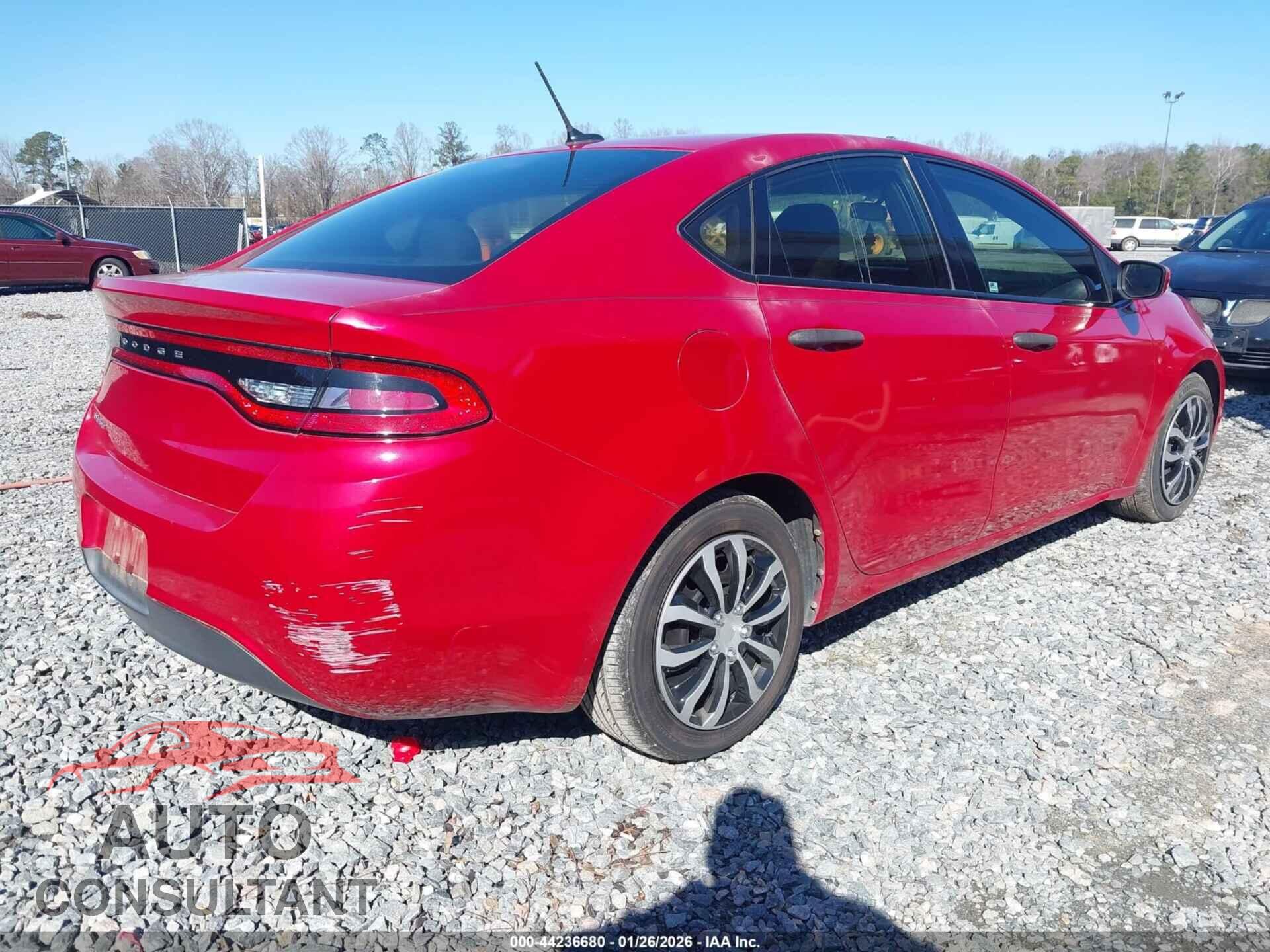 DODGE DART 2013 - 1C3CDFAA4DD141524