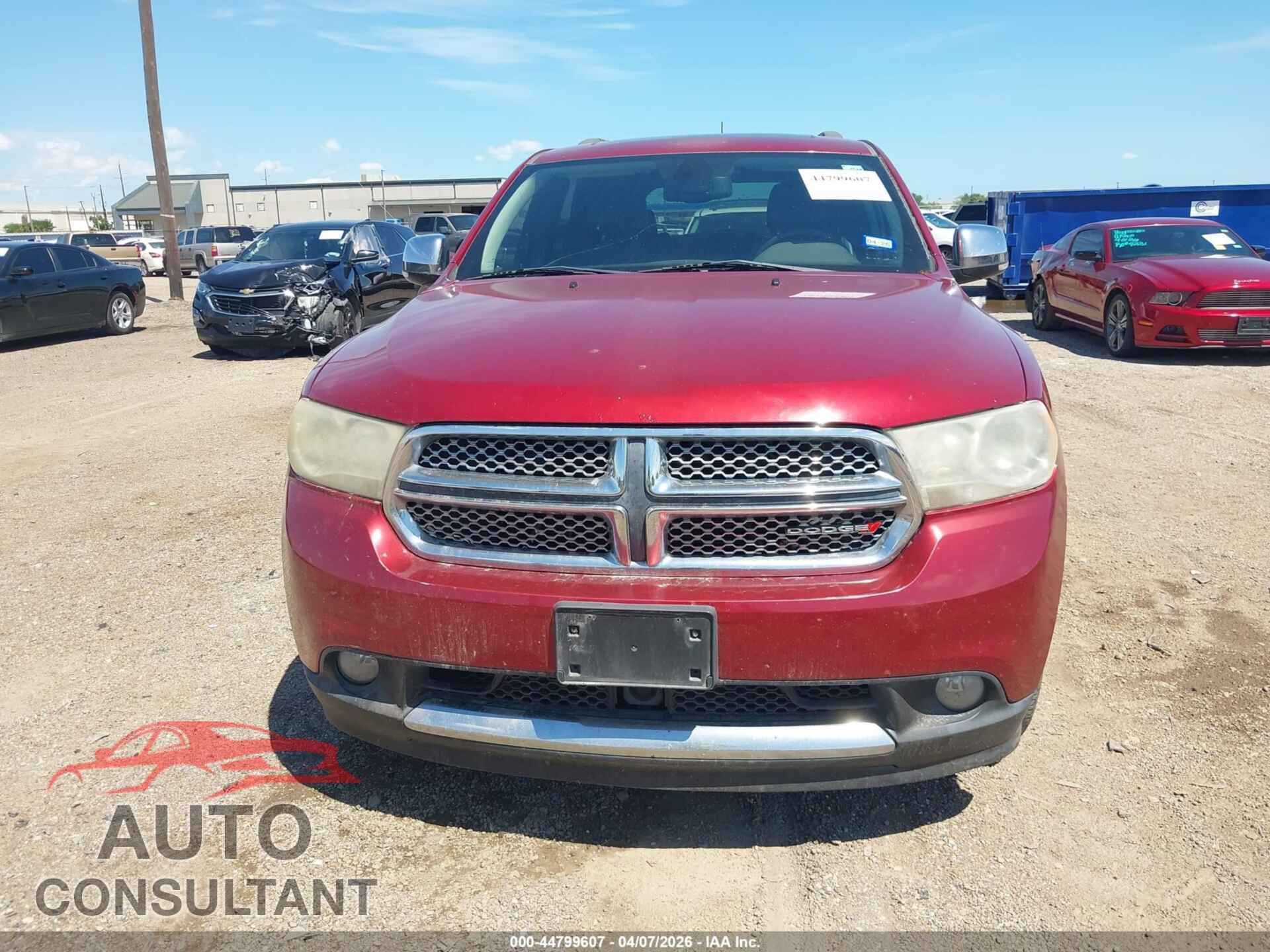 DODGE DURANGO 2013 - 1C4RDHEGXDC662057