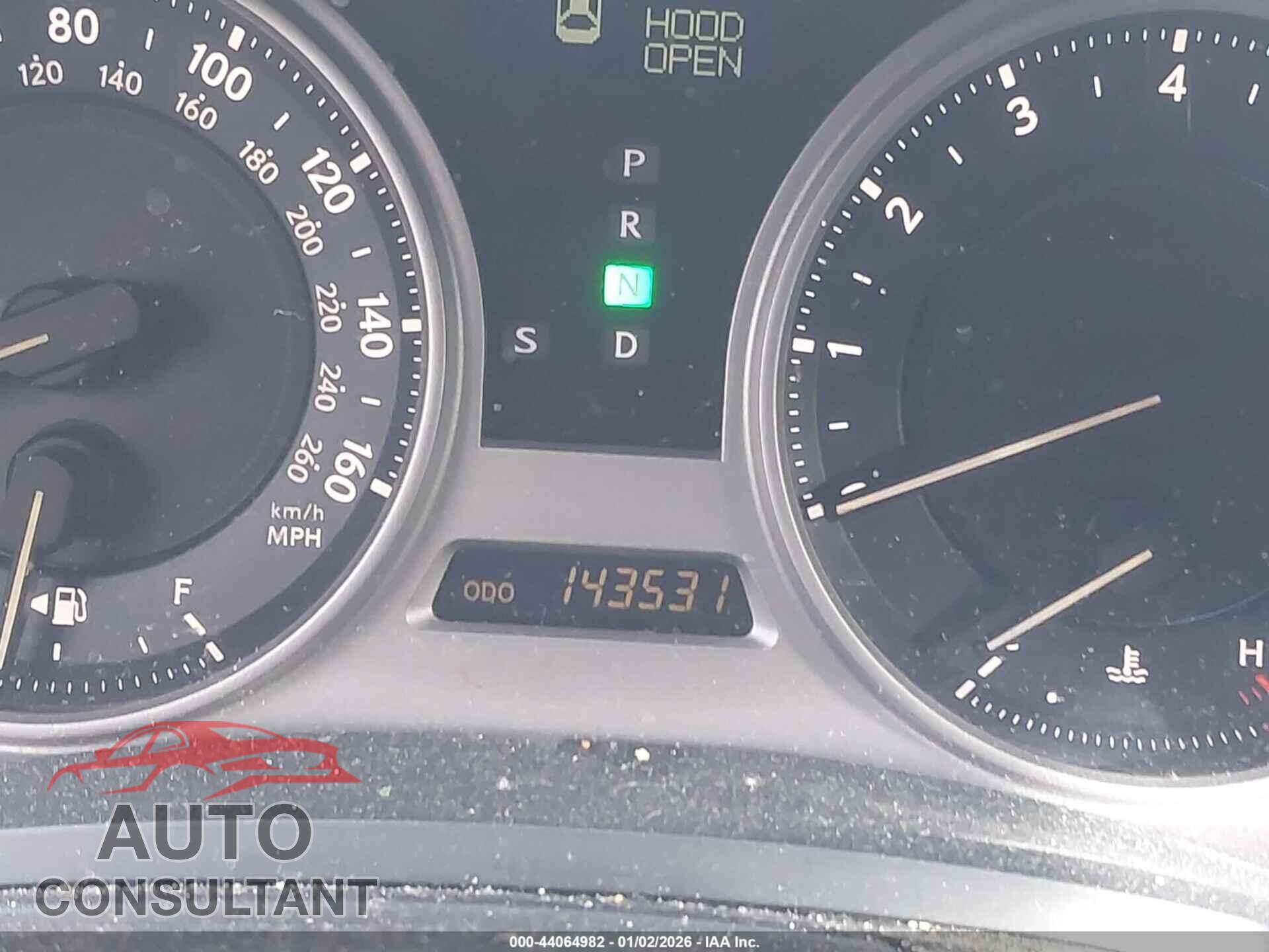LEXUS IS 250 2010 - JTHBF5C26A5111673