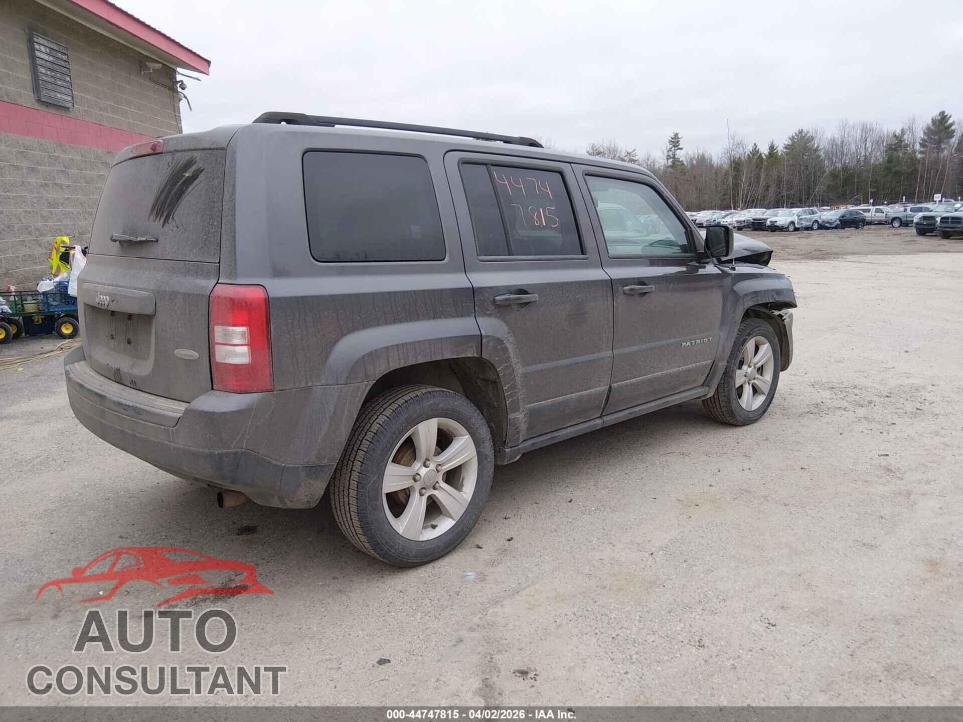 JEEP PATRIOT 2016 - 1C4NJPFA3GD813749