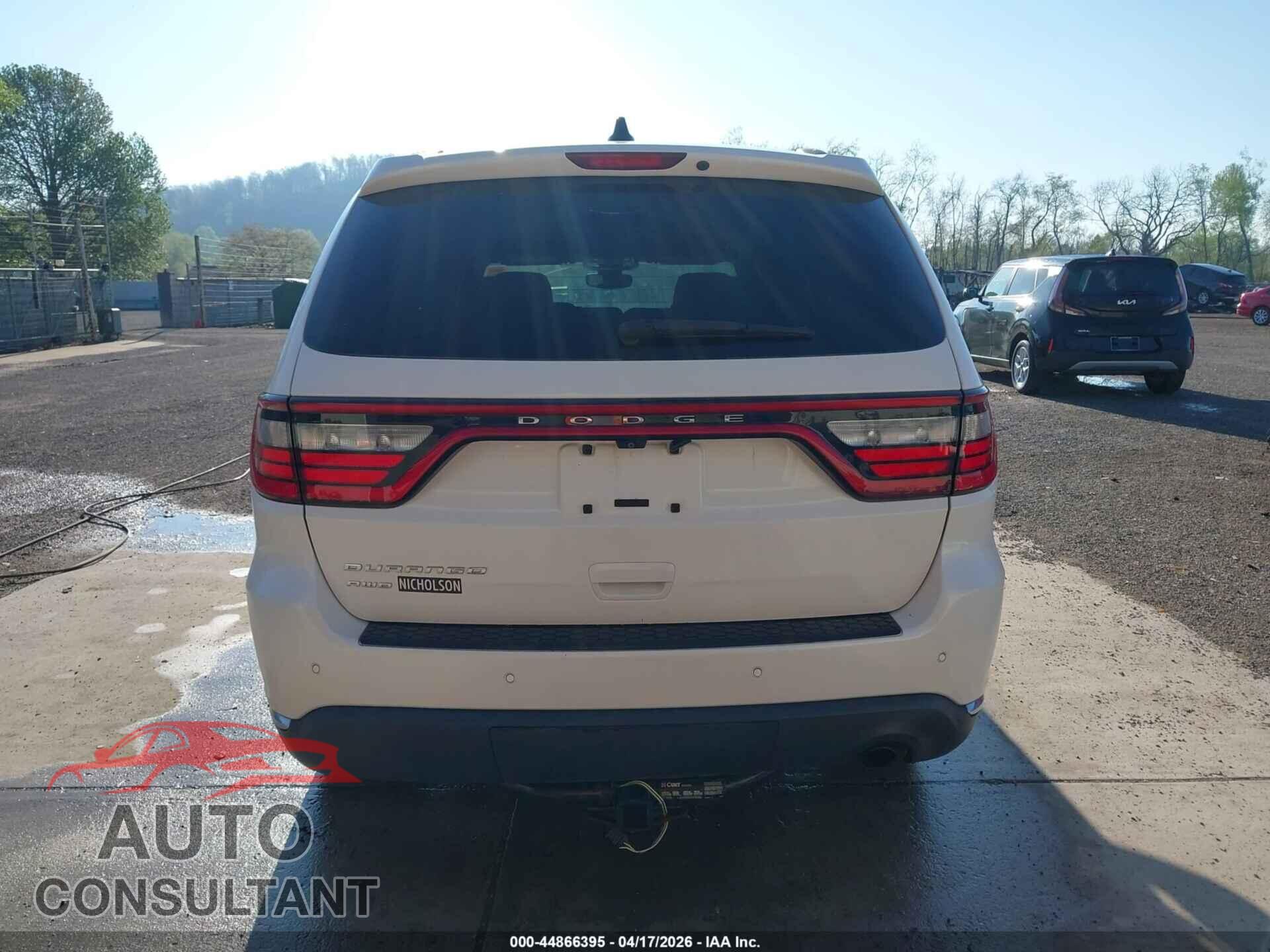 DODGE DURANGO 2017 - 1C4RDJAG2HC833905