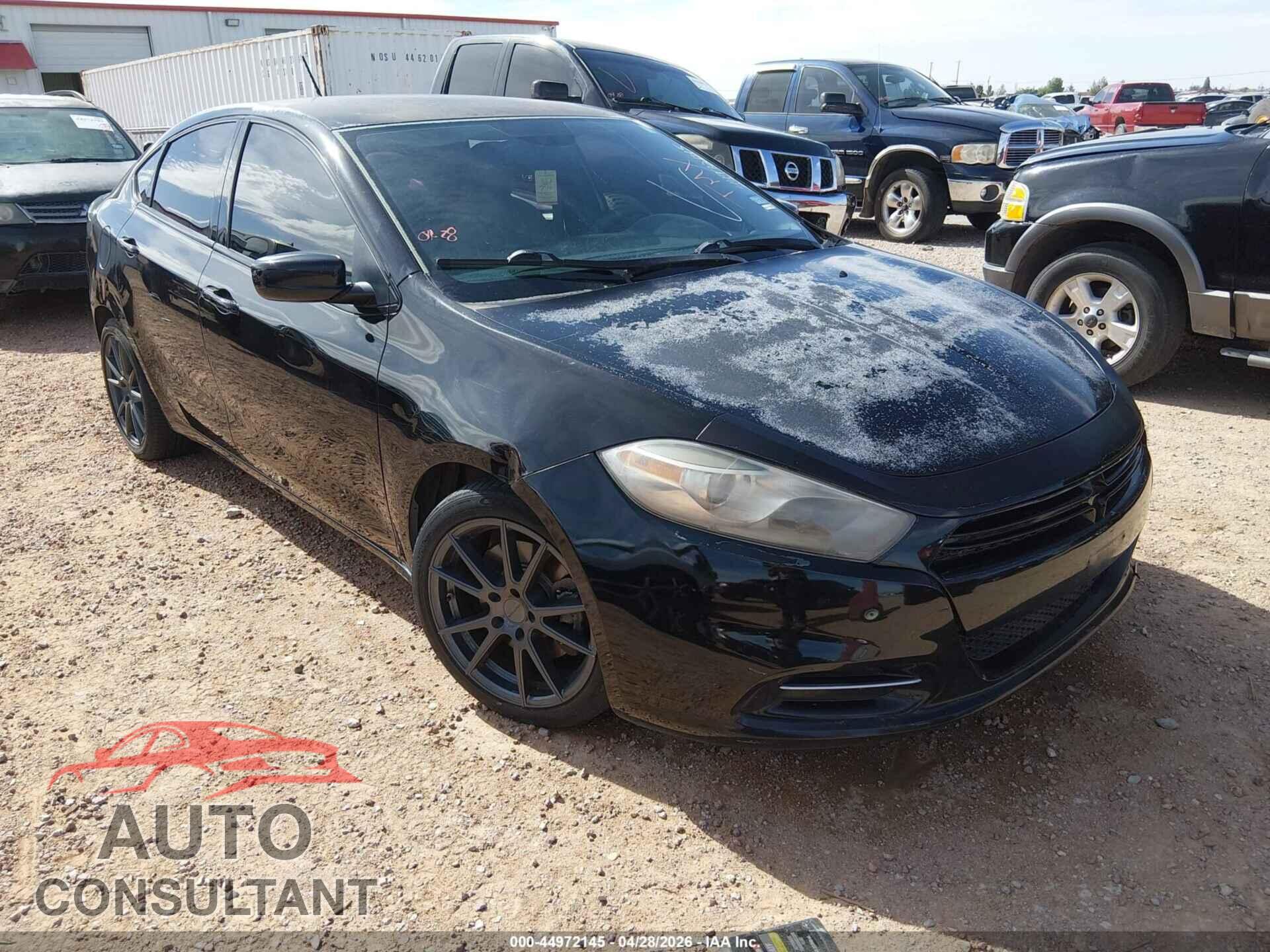 DODGE DART 2013 - 1C3CDFBA4DD205897
