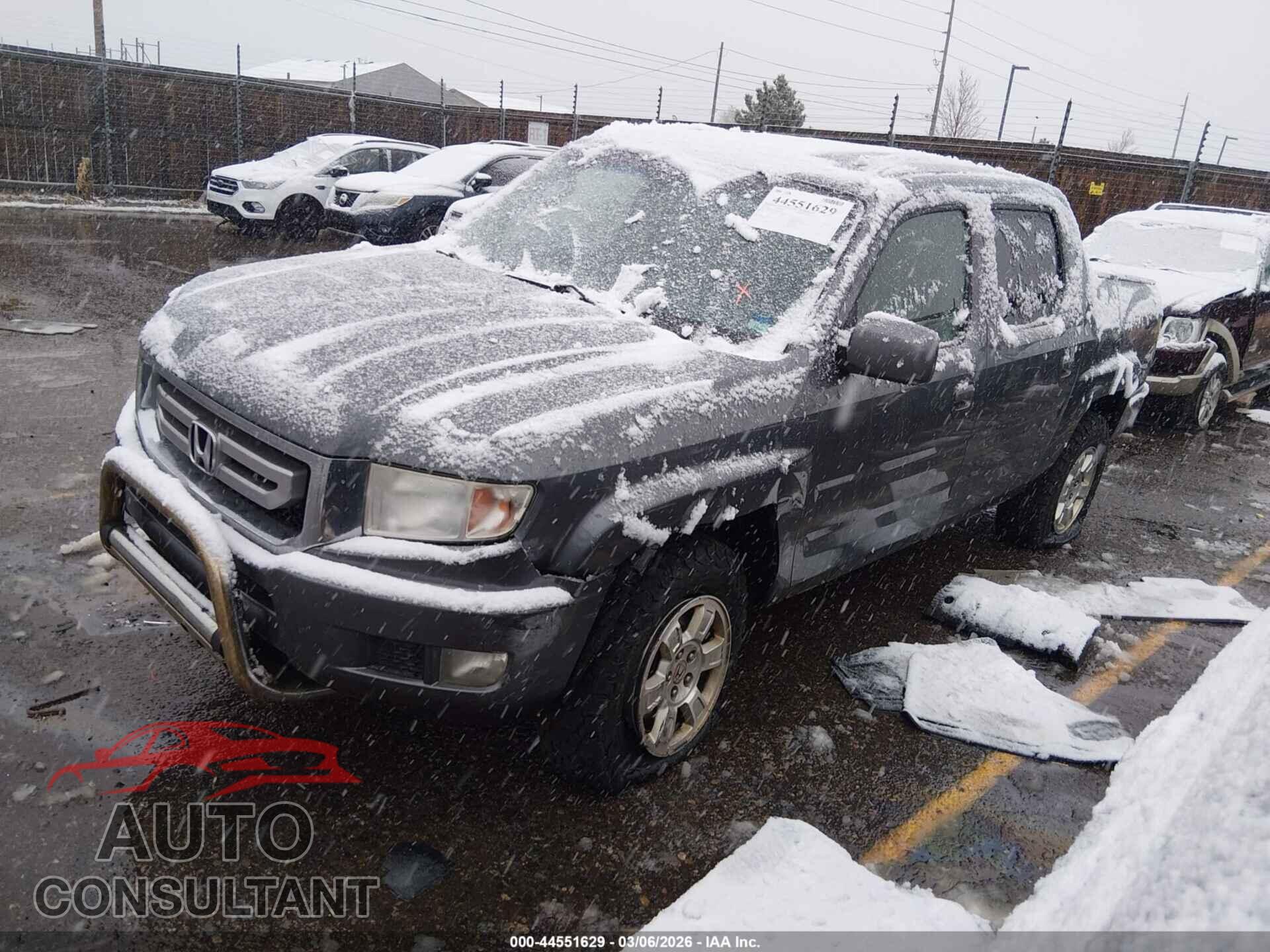 HONDA RIDGELINE 2011 - 5FPYK1F40BB007541