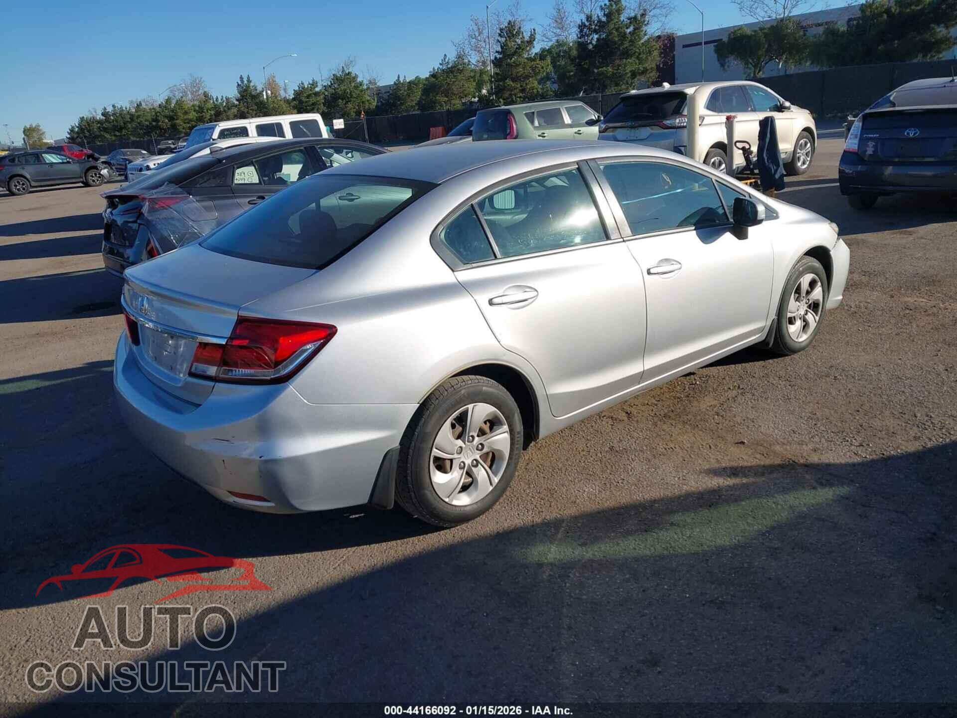HONDA CIVIC 2014 - 19XFB2F56EE265295