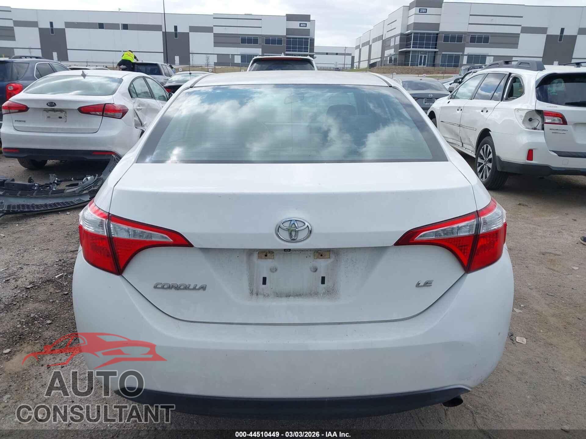 TOYOTA COROLLA 2014 - 5YFBURHE9EP141034