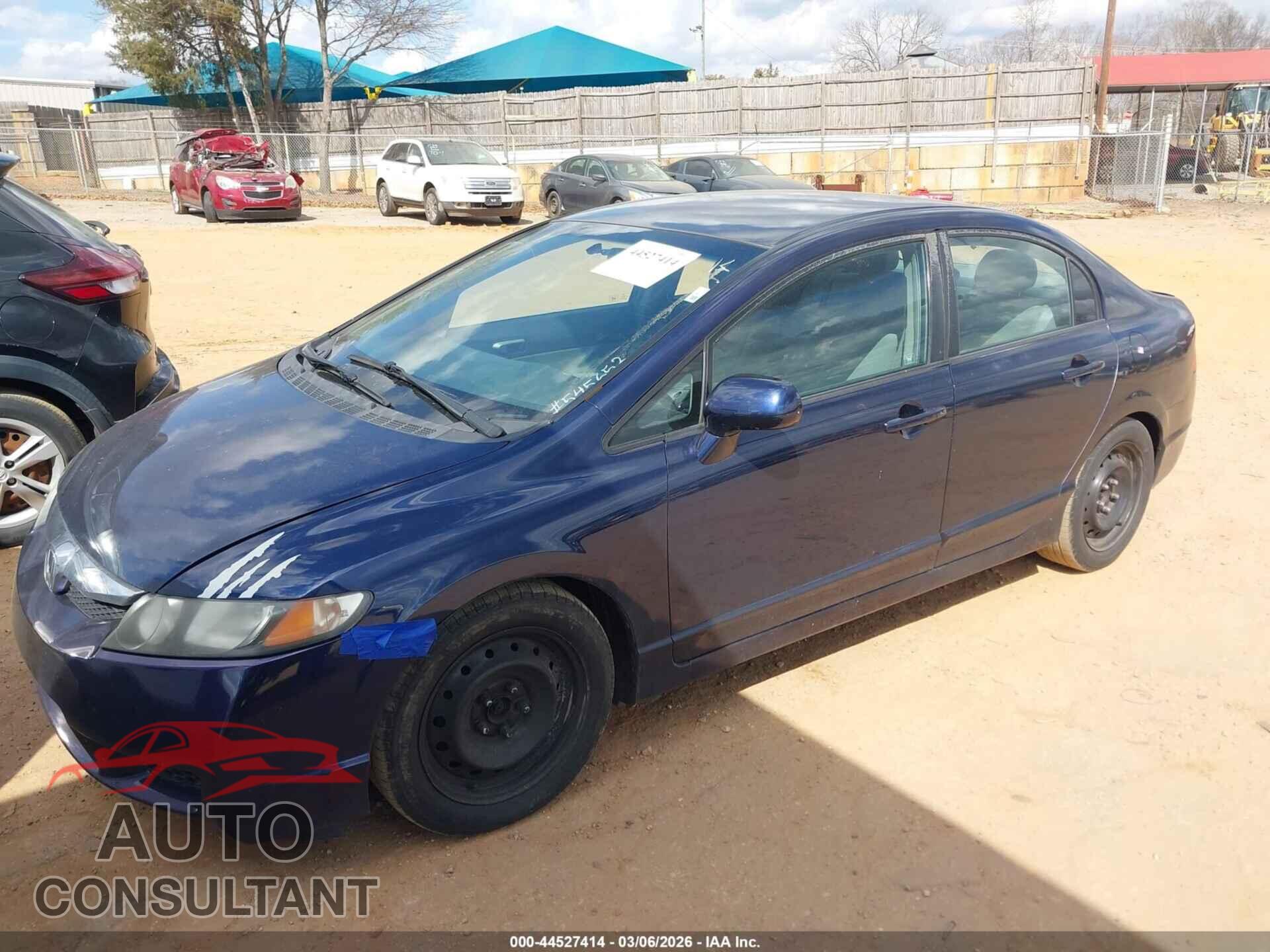 HONDA CIVIC 2011 - 2HGFA1F54BH545652