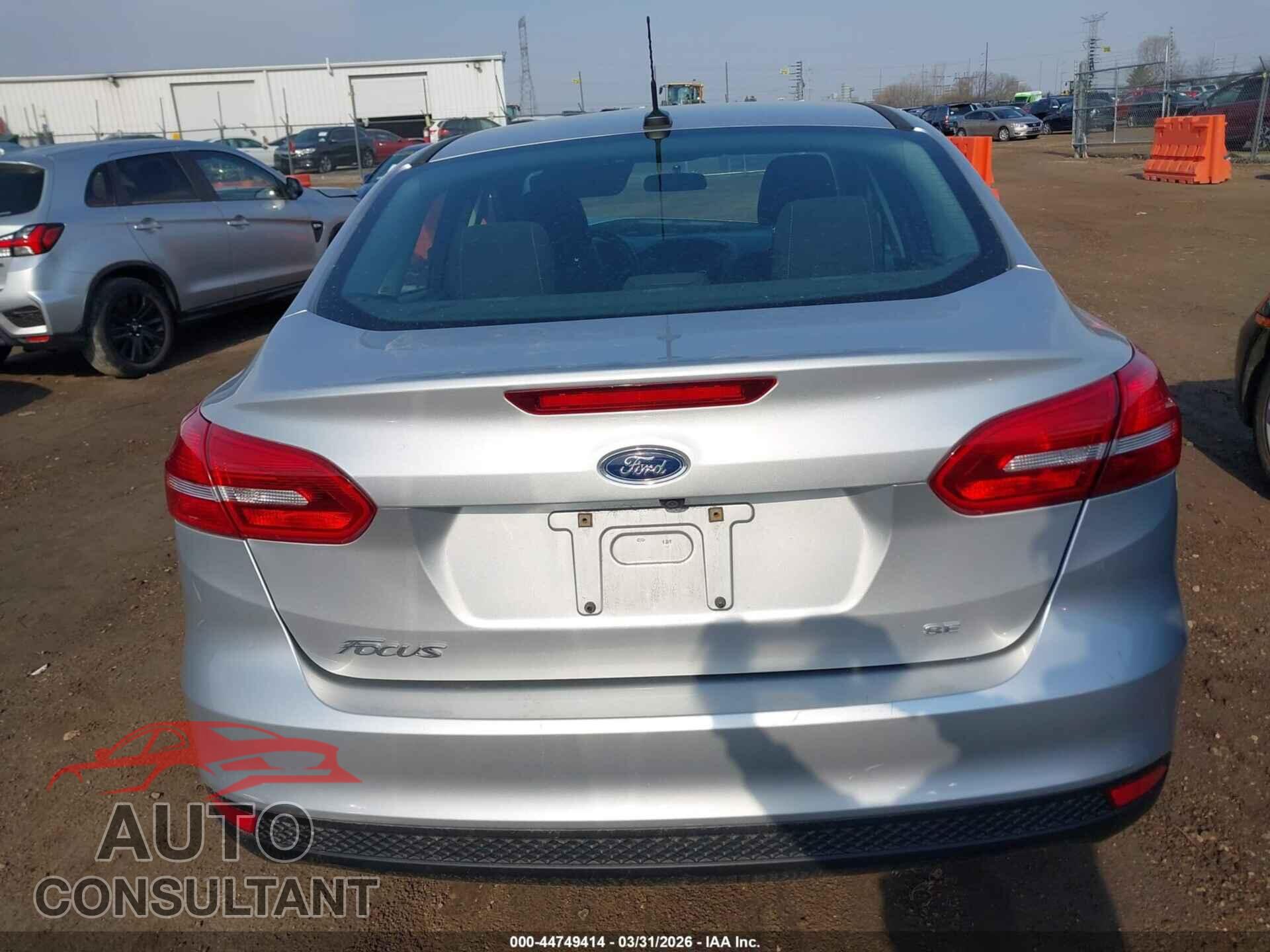 FORD FOCUS 2017 - 1FADP3F2XHL331725