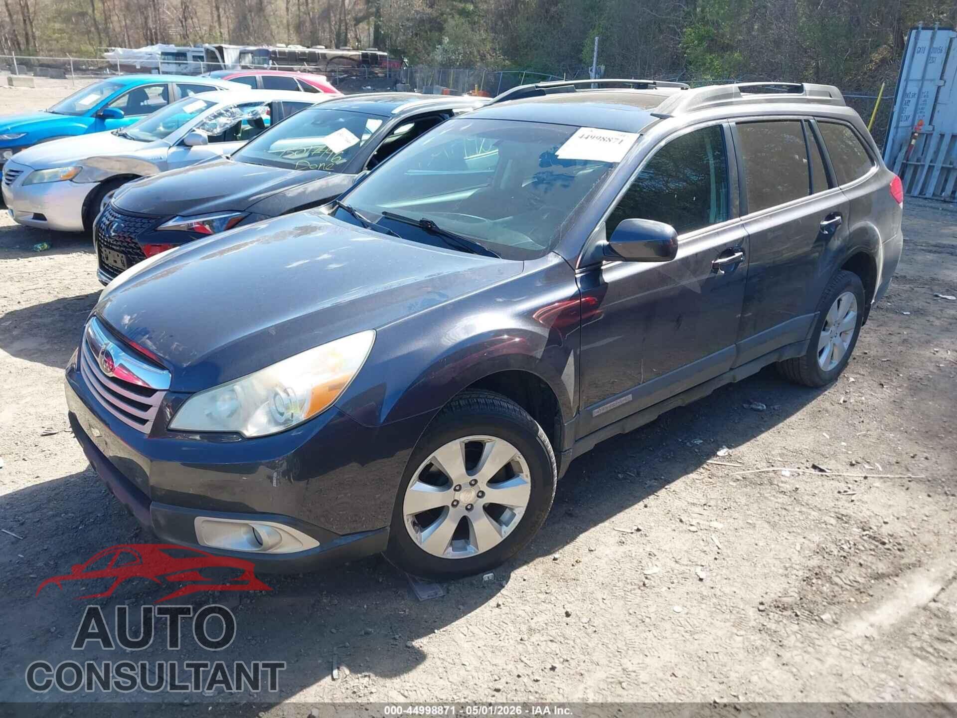 SUBARU OUTBACK 2011 - 4S4BRBGC1B3311072