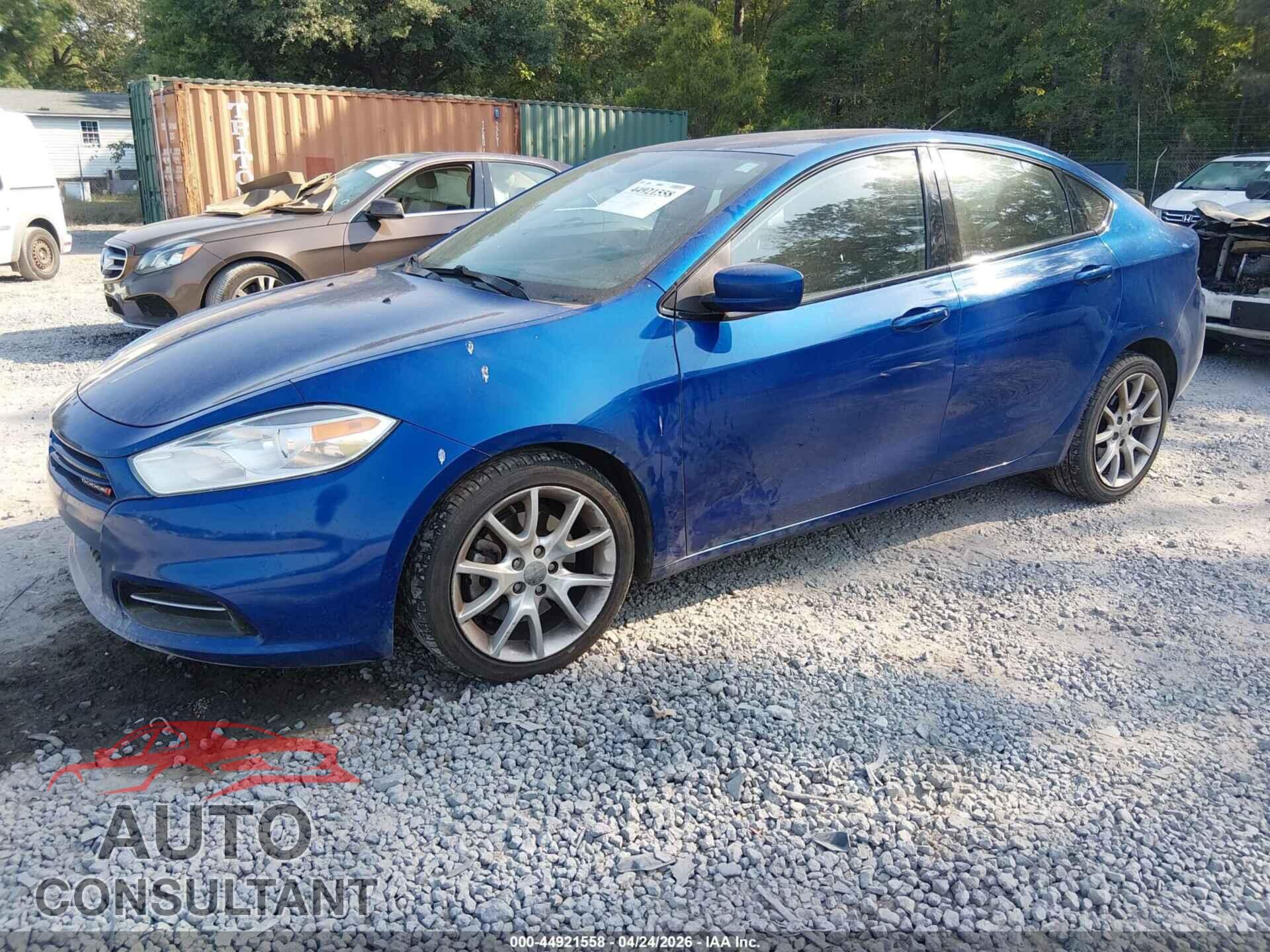 DODGE DART 2013 - 1C3CDFBA9DD226258