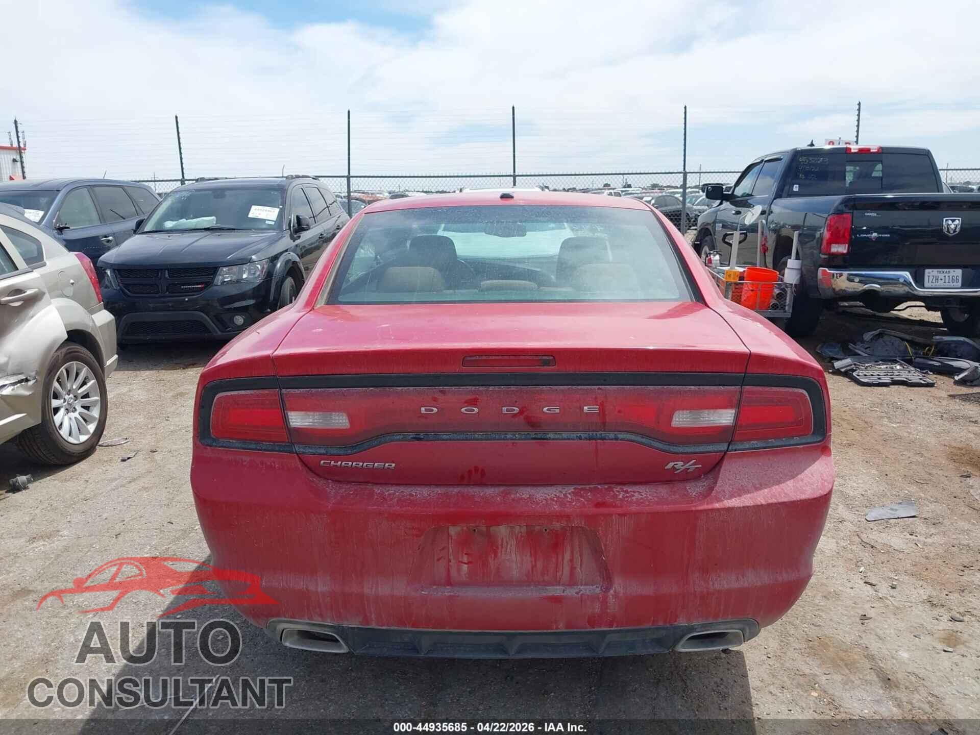 DODGE CHARGER 2012 - 2C3CDXCT2CH194745