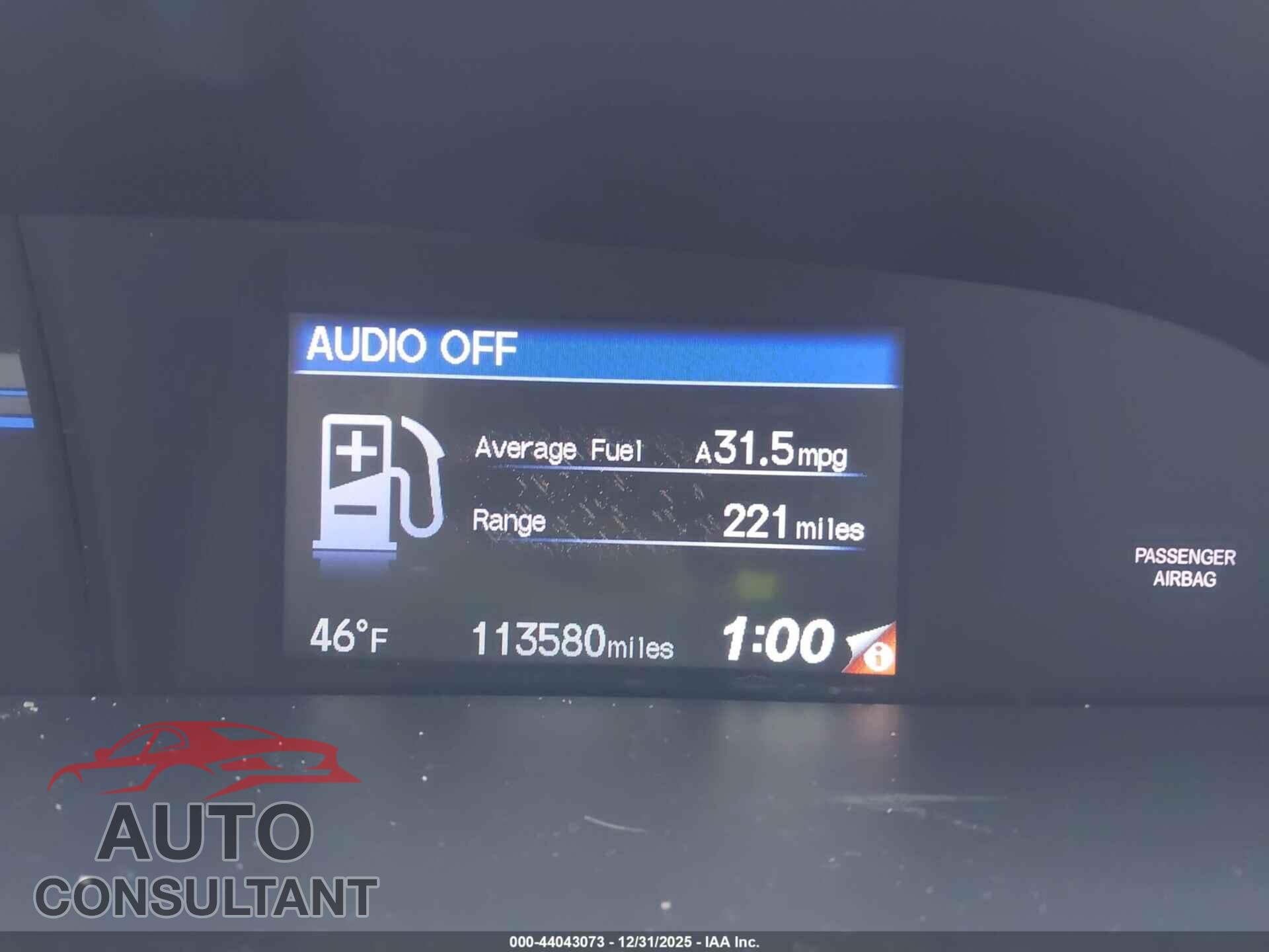 HONDA CIVIC 2014 - 19XFB2F59EE033872