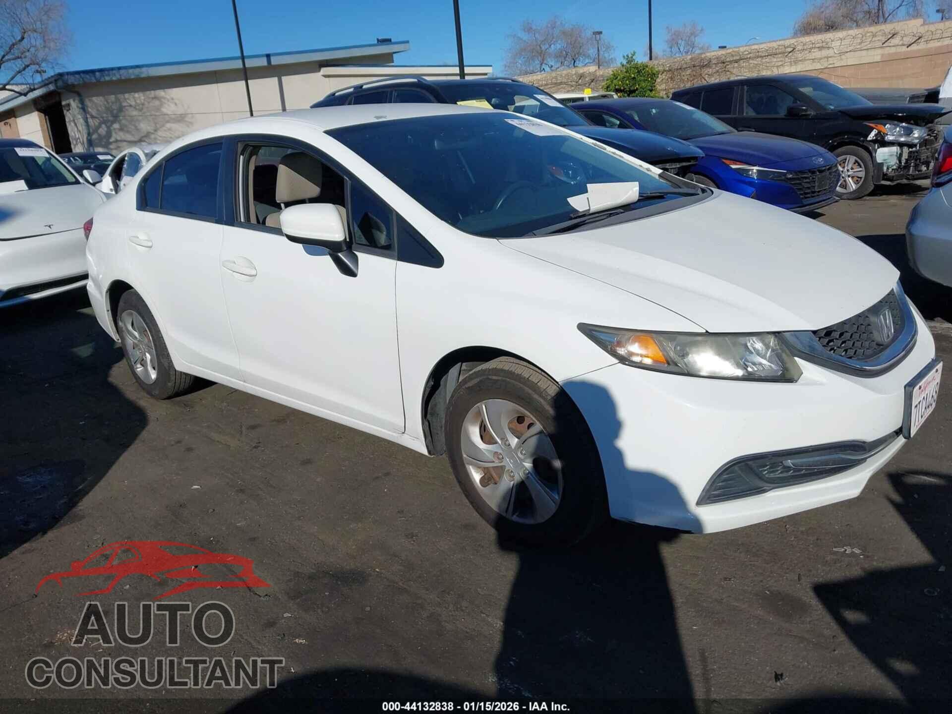 HONDA CIVIC 2014 - 19XFB2F57EE204540