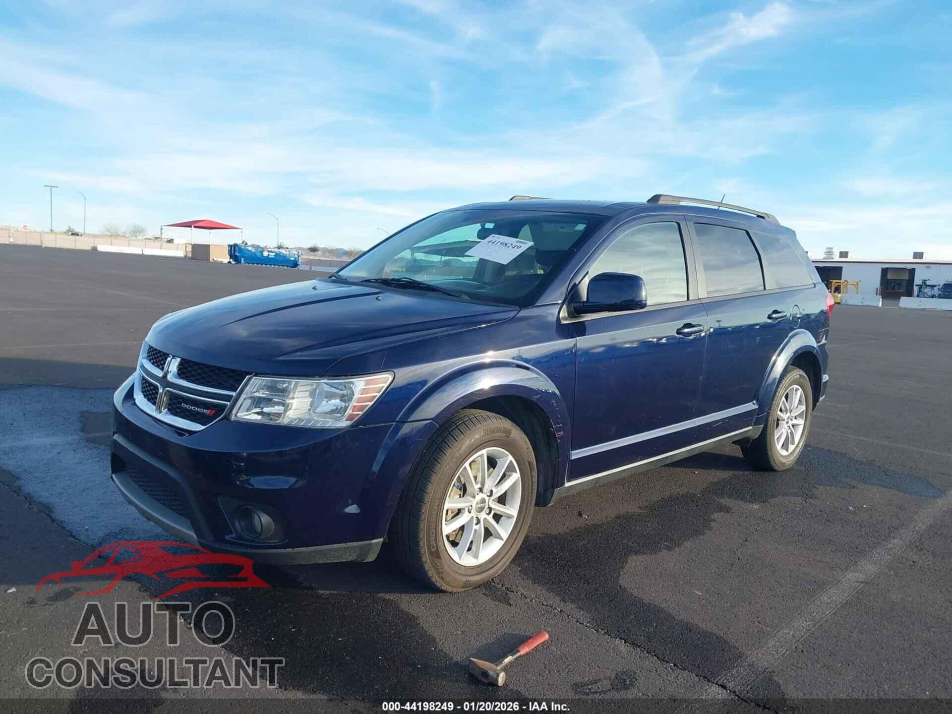 DODGE JOURNEY 2017 - 3C4PDCBG1HT571607