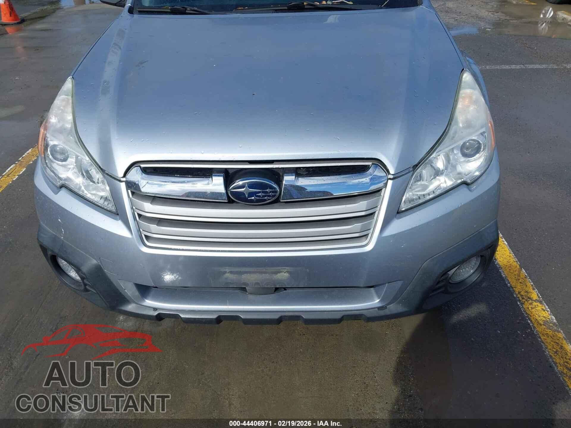 SUBARU OUTBACK 2013 - 4S4BRBGC4D3206979