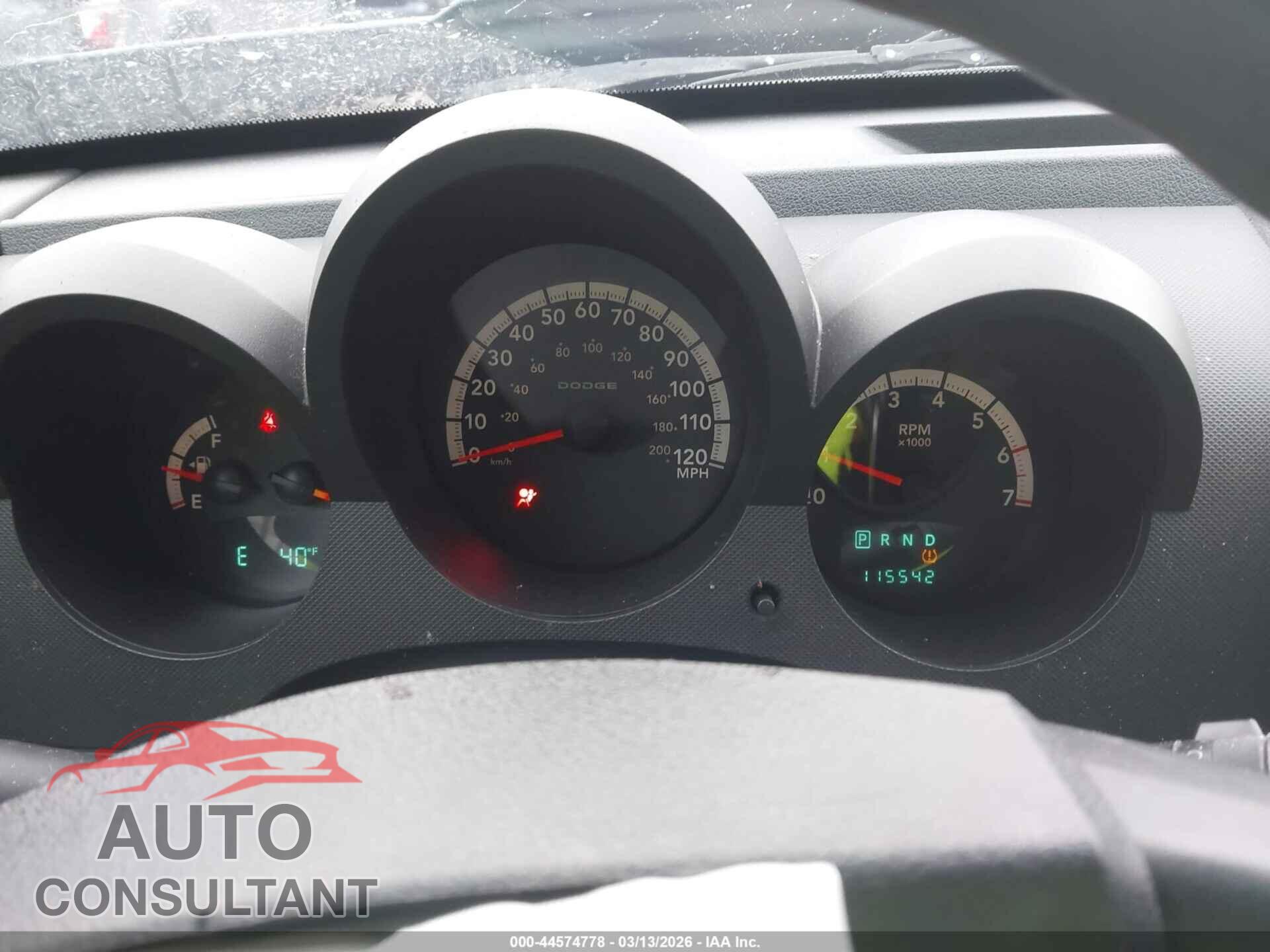 DODGE NITRO 2011 - 1D4PT4GK0BW576372