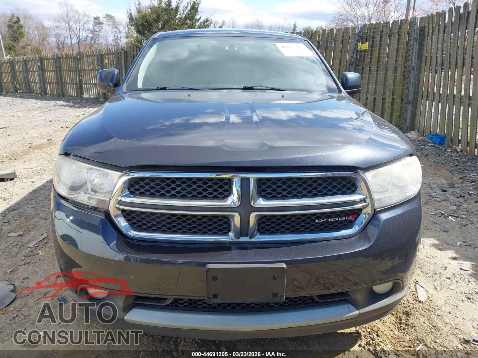 DODGE DURANGO 2013 - 1C4RDJAG3DC662284