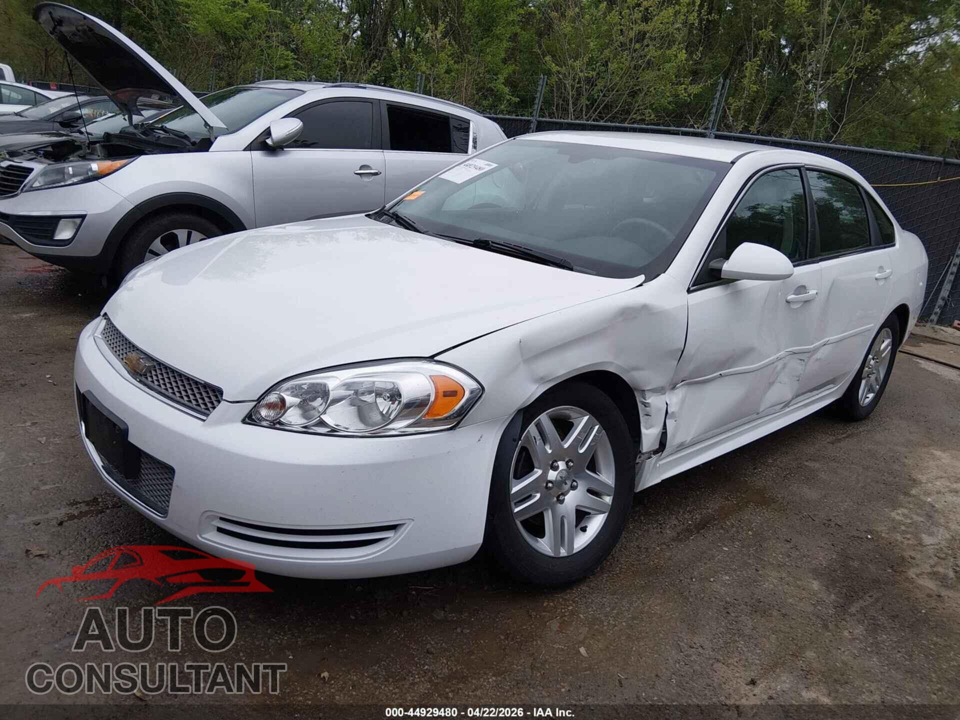 CHEVROLET IMPALA LIMITED 2015 - 2G1WB5E39F1168942