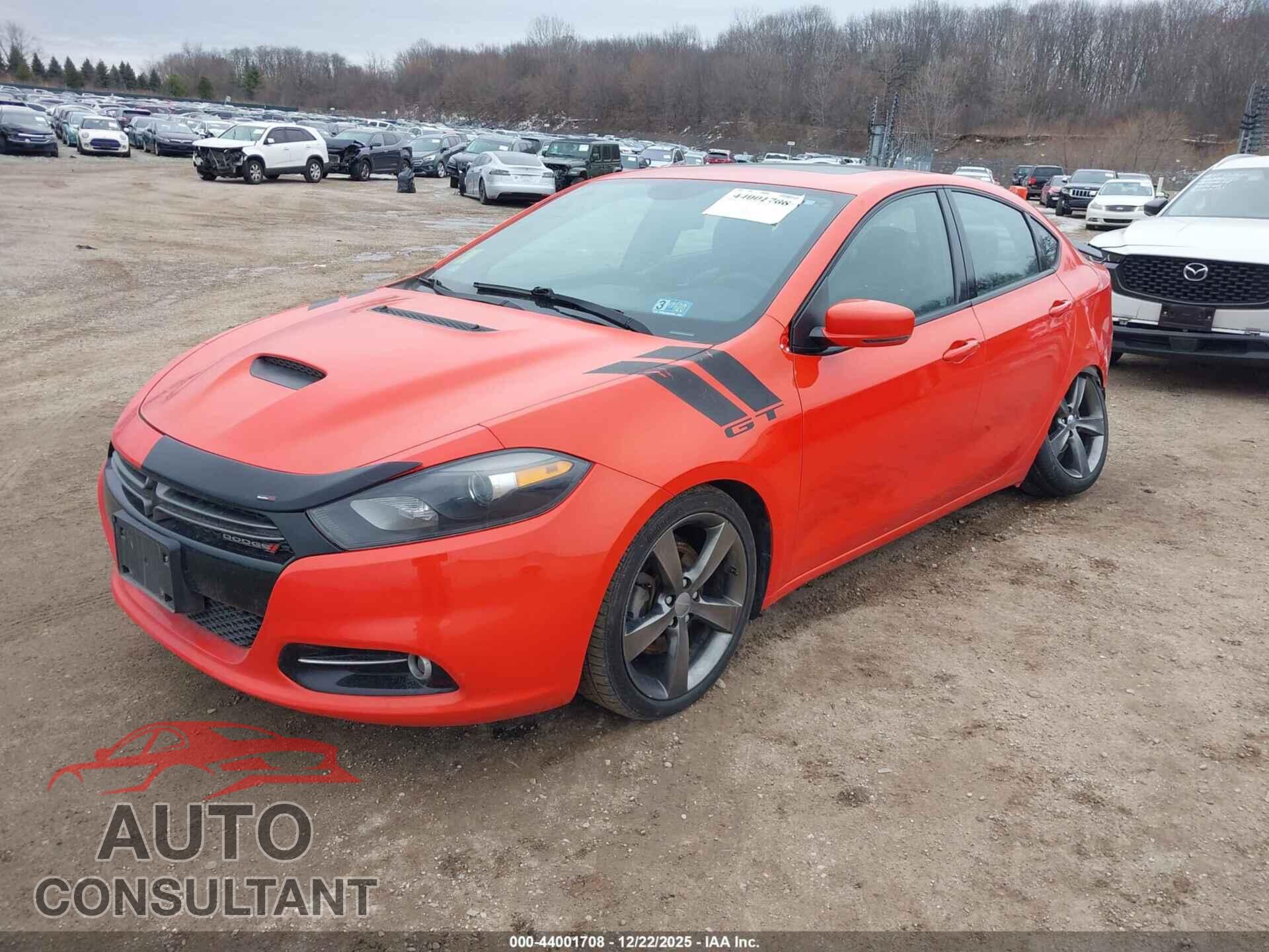 DODGE DART 2016 - 1C3CDFEB0GD680312