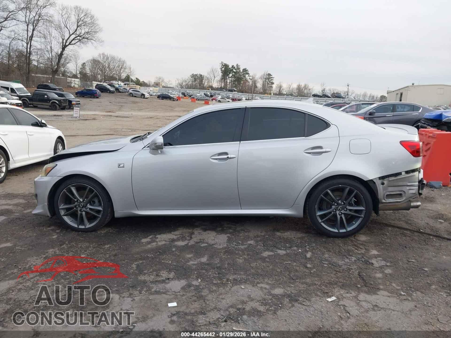 LEXUS IS 250 2012 - JTHBF5C21C5157592